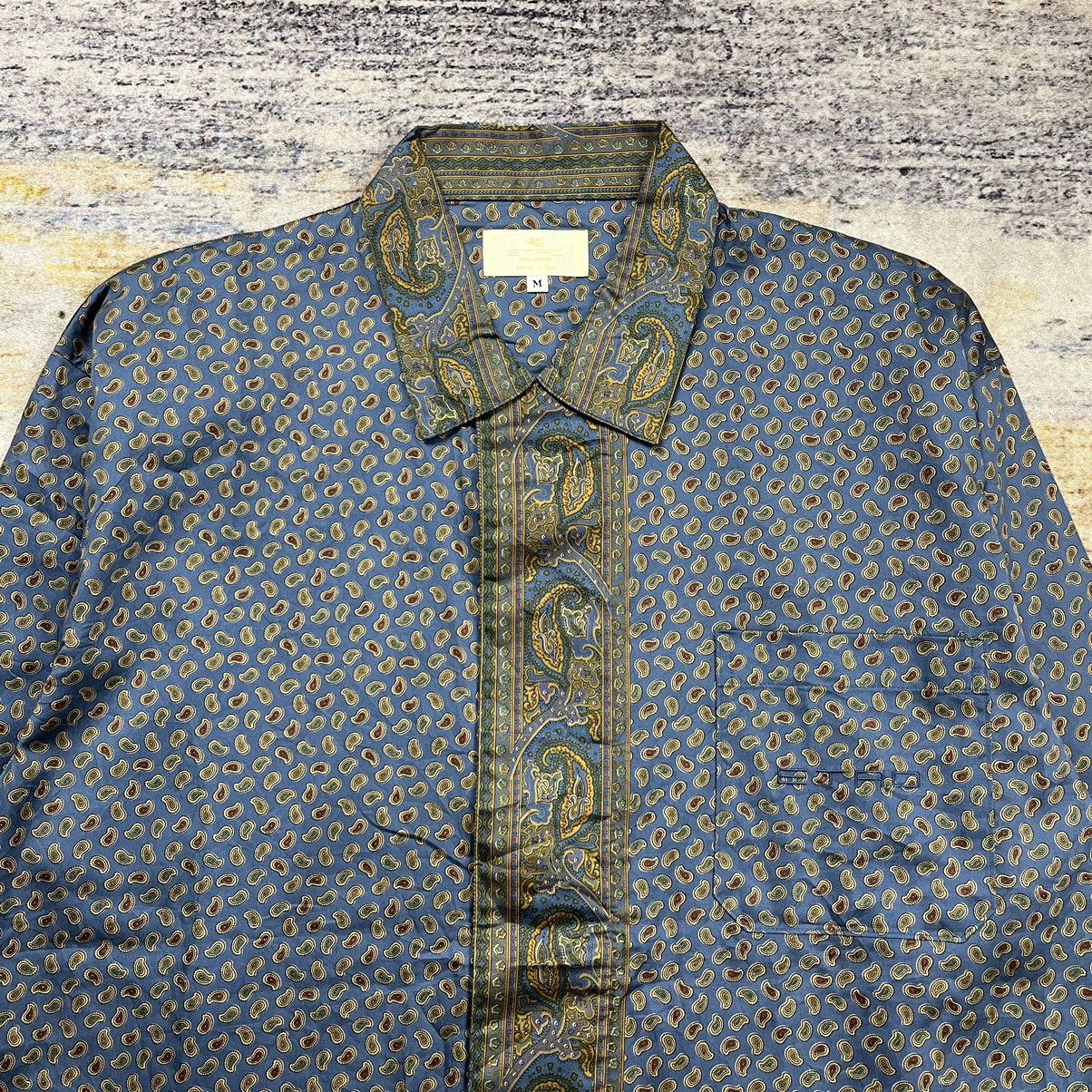 Etro × Vintage Vintage Etro Paisley hidden button shirt Size US M / EU 48-50 / 2 - 2 Thumbnail