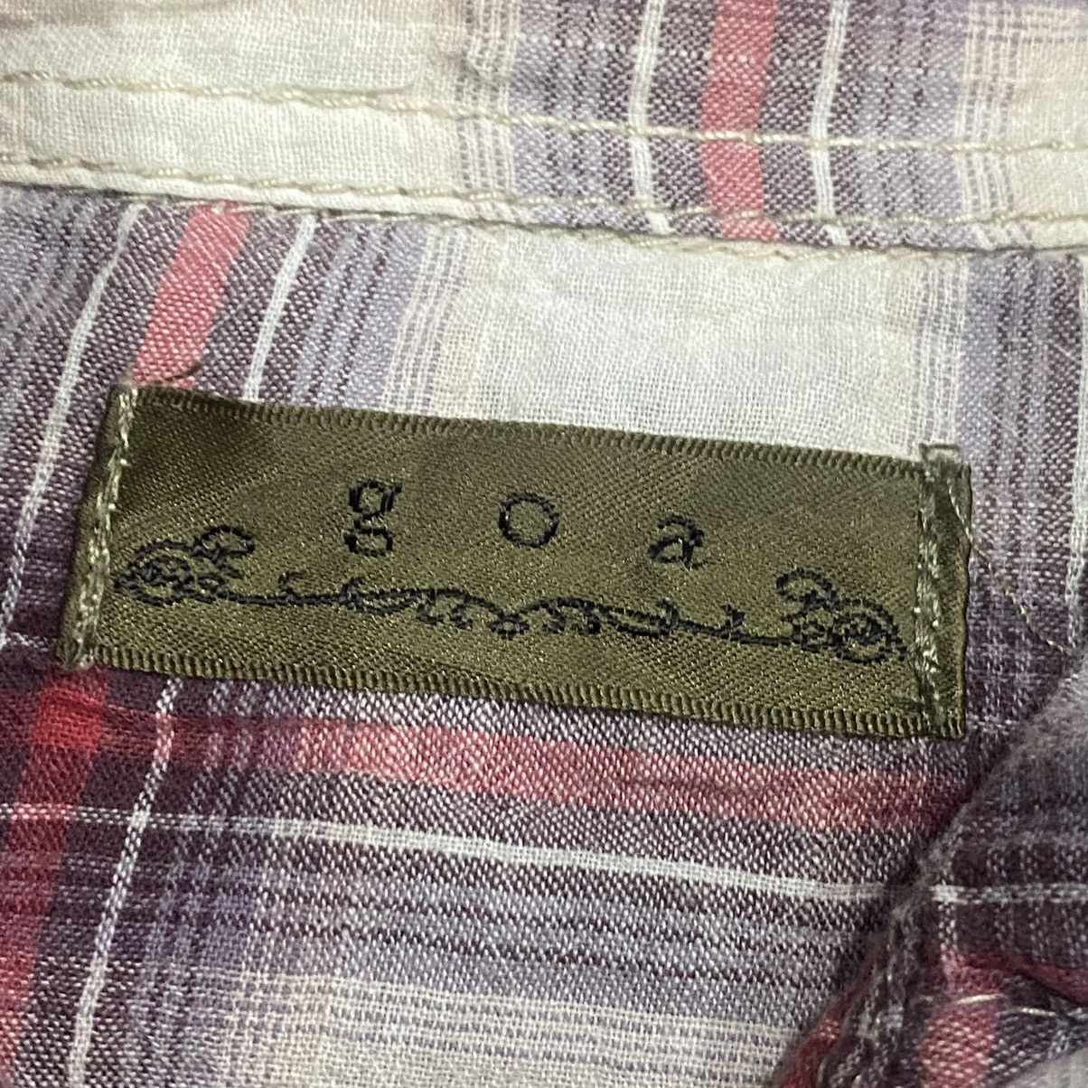 GOA 2000s GOA Western Unfinised Plaid Hoodie Size S / US 4 / IT 40 - 5 Thumbnail