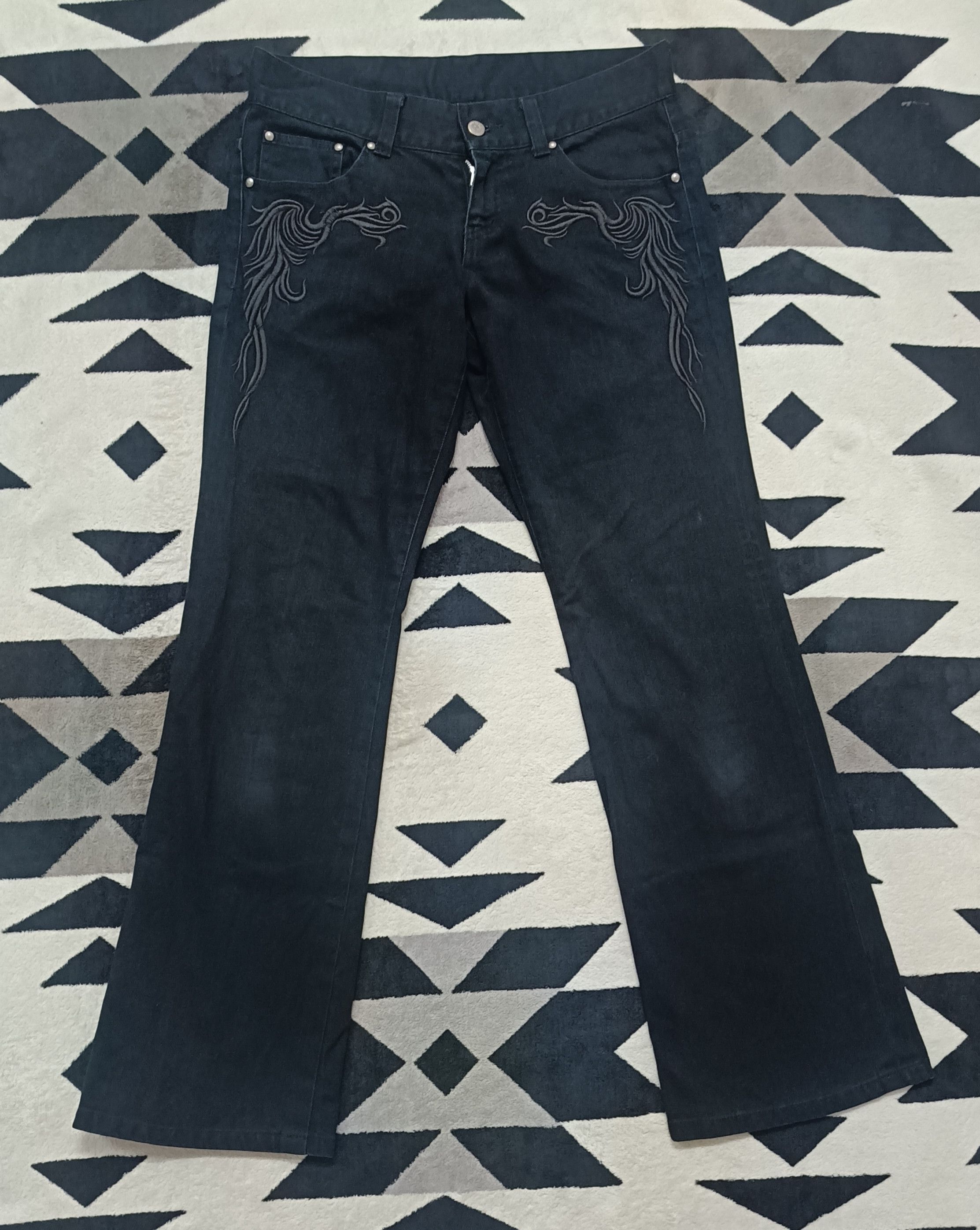 Japanese Brand 🔥🔥Rare Vintage Tornado Mart Jeans Size 31" - 1 Thumbnail