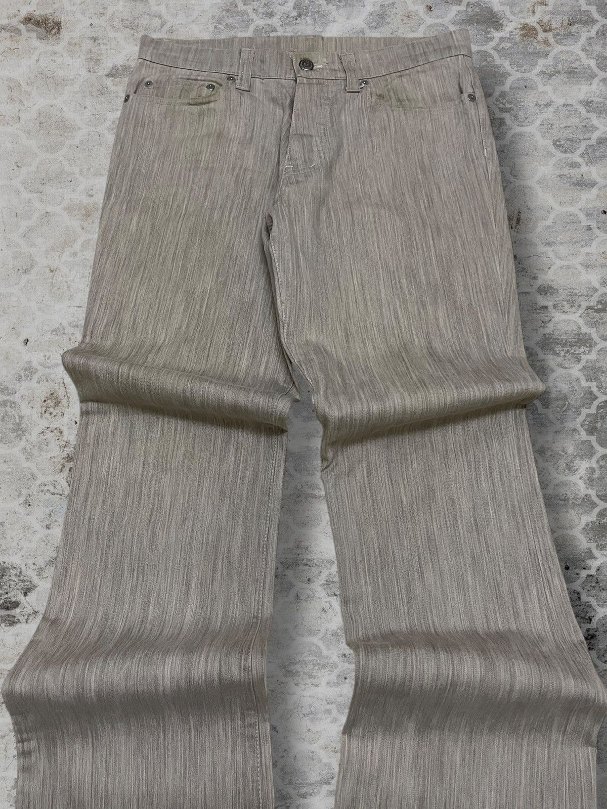 Tornado Mart 1990s Authentic Designer Tornado Mart Flared Denim Size US 30 / EU 46 - 4 Thumbnail
