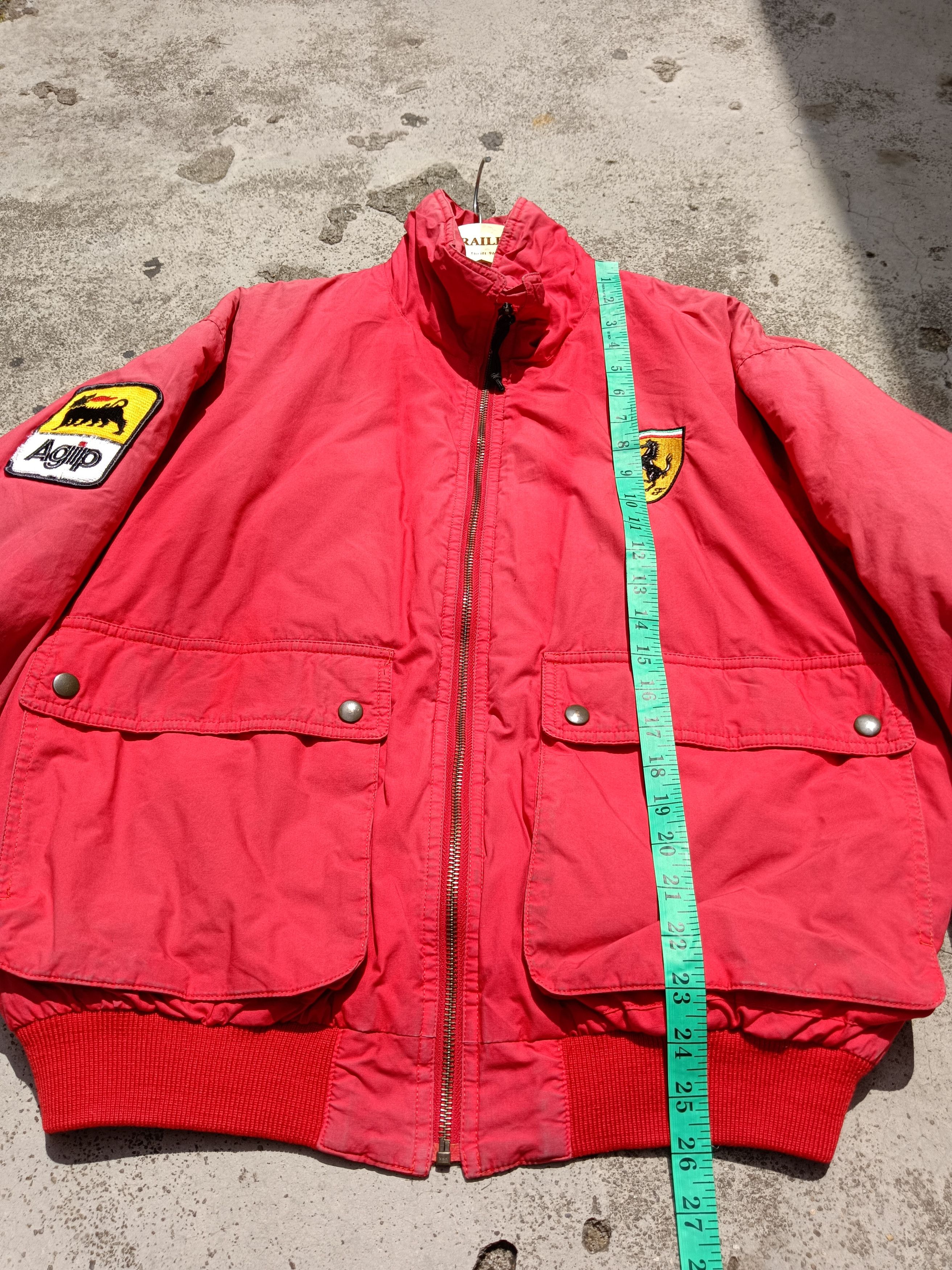 Ferrari 🔥 VINTAGE FERRARI 🐎JACKET 🔥 sun feded 🔥 VERY RARE 🔥 Size US L / EU 52-54 / 3 - 7 Thumbnail