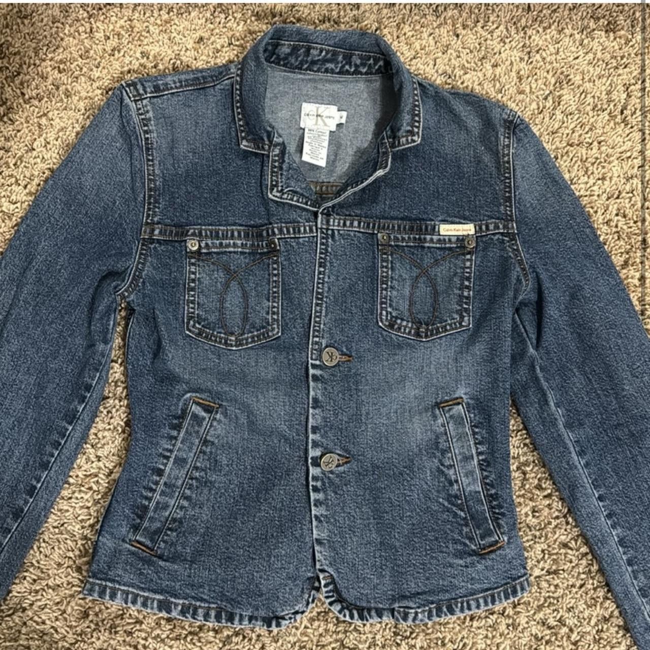 Calvin Klein × Vintage Y2K Calvin Klein Jeans Denim Jacket Size M / US 6-8 / IT 42-44 - 1 Thumbnail