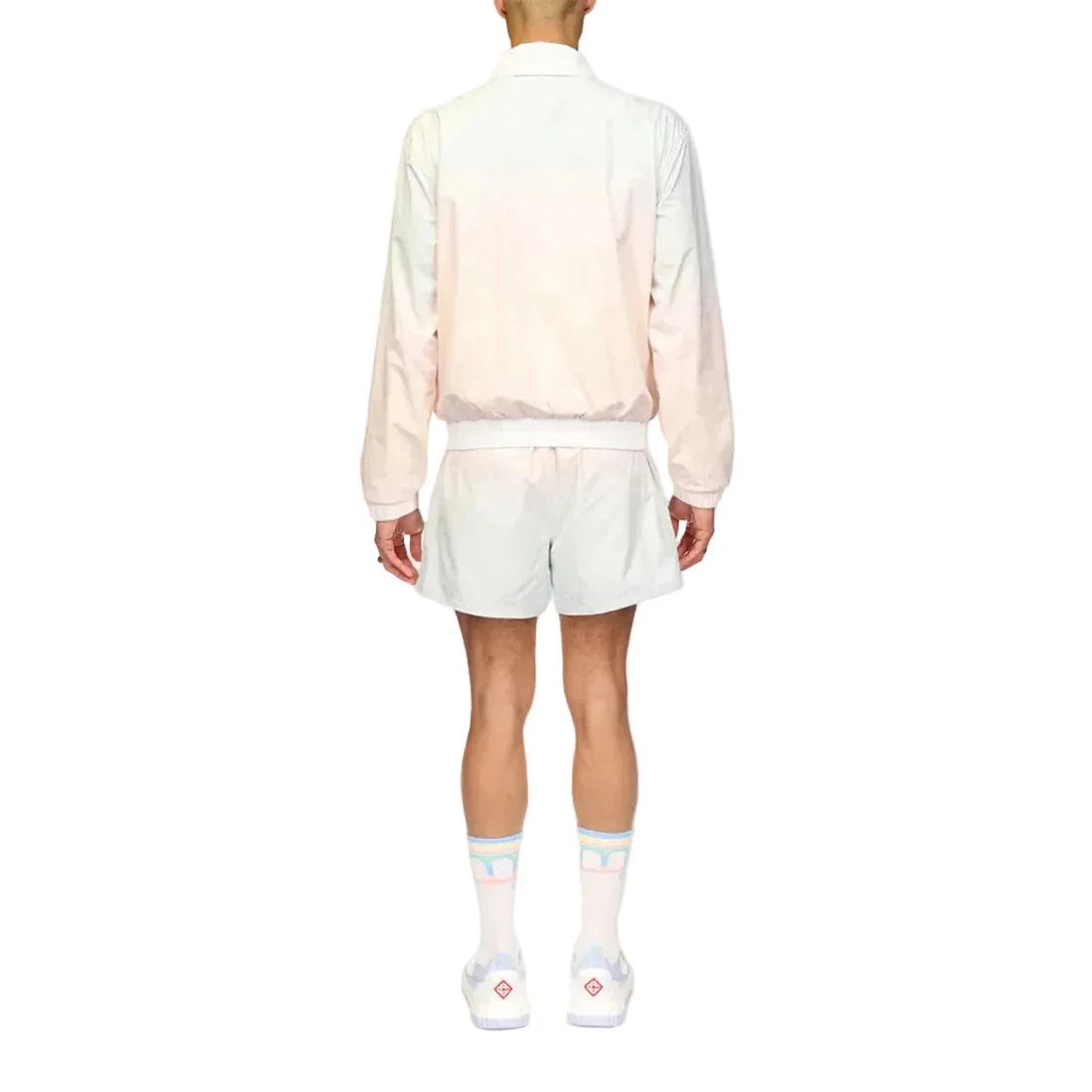 Casablanca o1mle0326 Monogram Perforated Jacket in White Size US XS / EU 42 / 0 - 3 Thumbnail