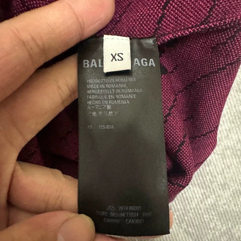 Balenciaga Balenciaga Bullet Screen Wool Knit Sweater Size US XS / EU 42 / 0 - 4 Thumbnail
