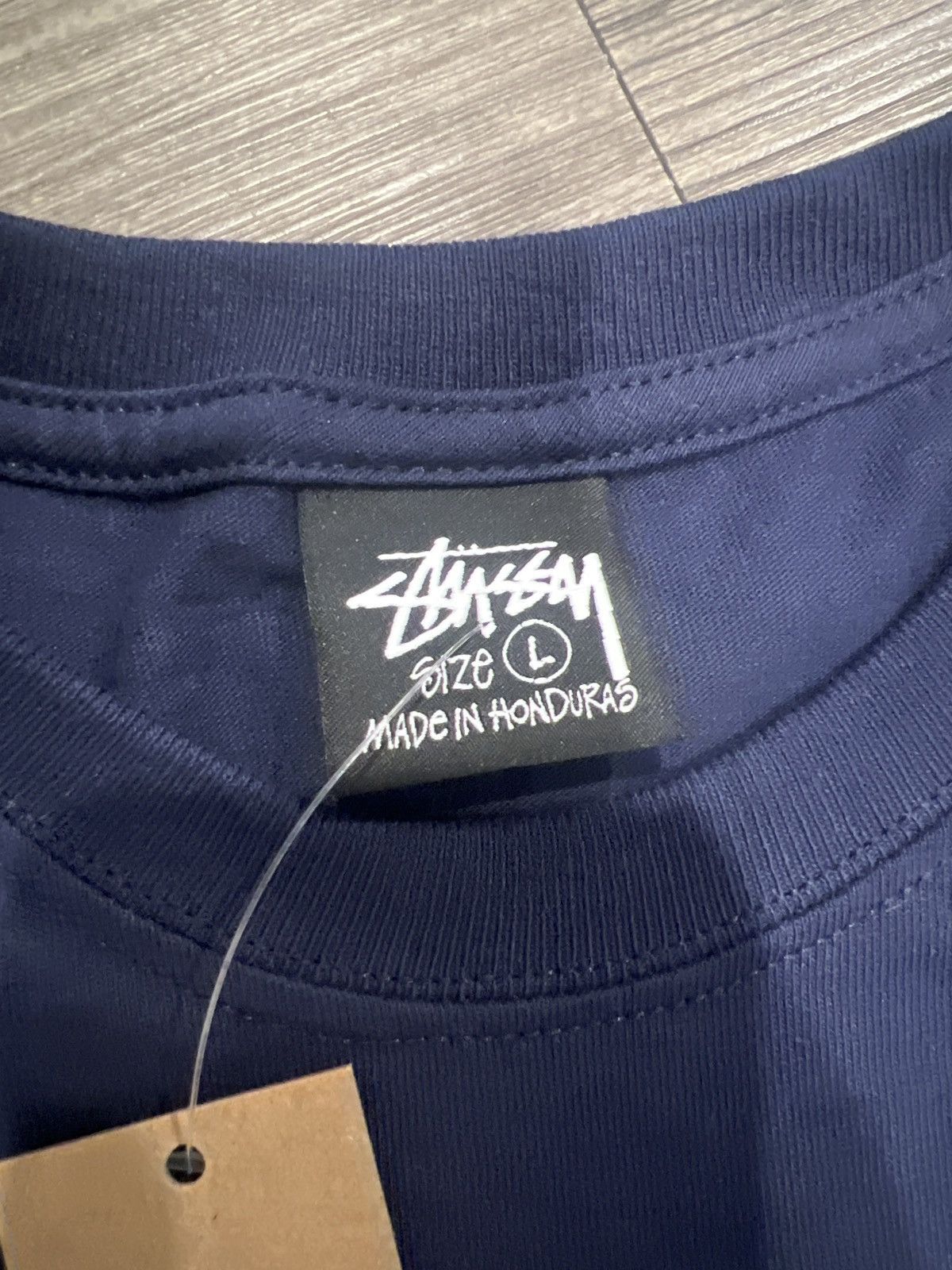 Stussy Stussy Surfwalk Navy Tee Large Size US L / EU 52-54 / 3 - 3 Thumbnail