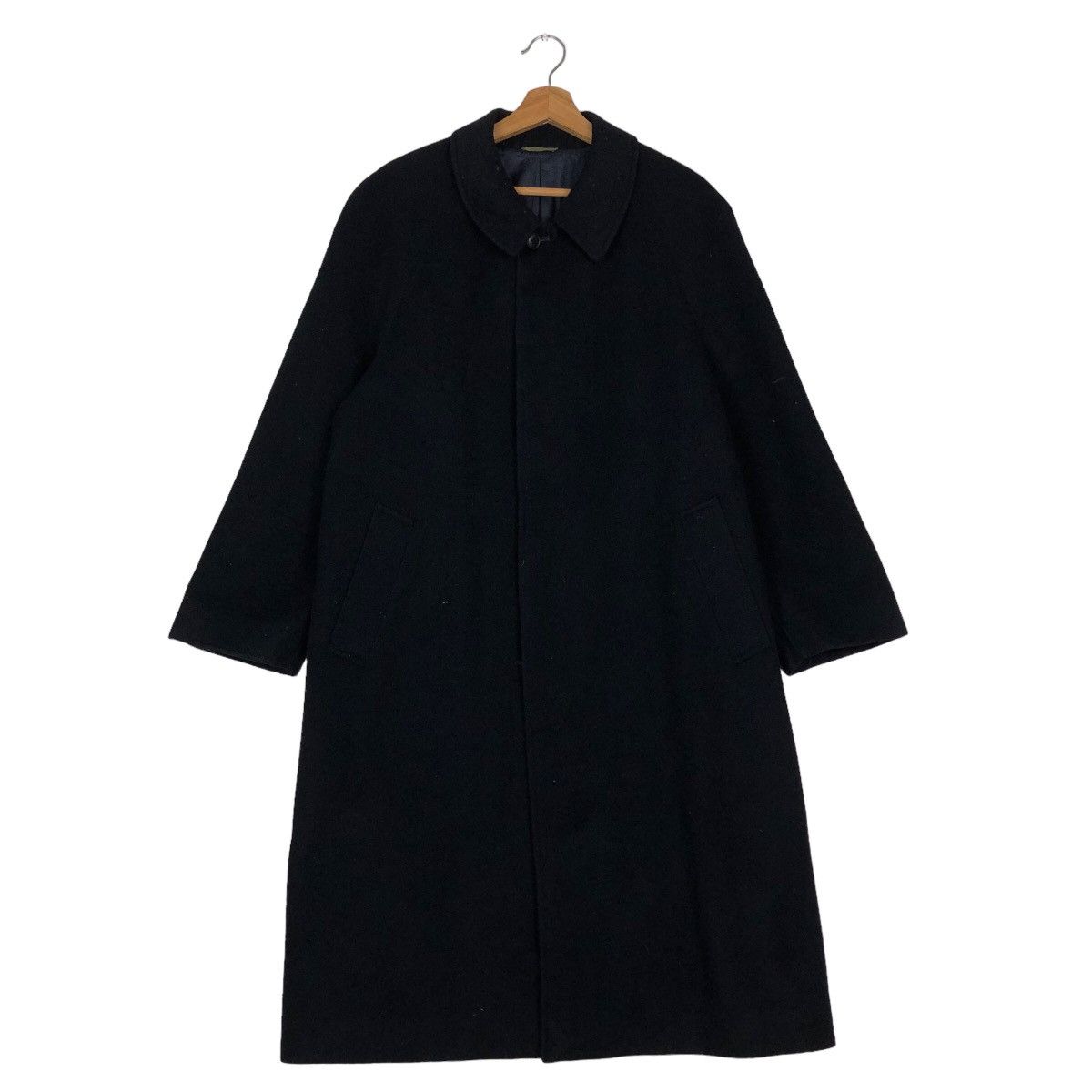 Japanese Brand 🔥Vtg Wool Long Jacket Rich Black D’Urban Yohji Yamamoto Size US M / EU 48-50 / 2 - 1 Thumbnail