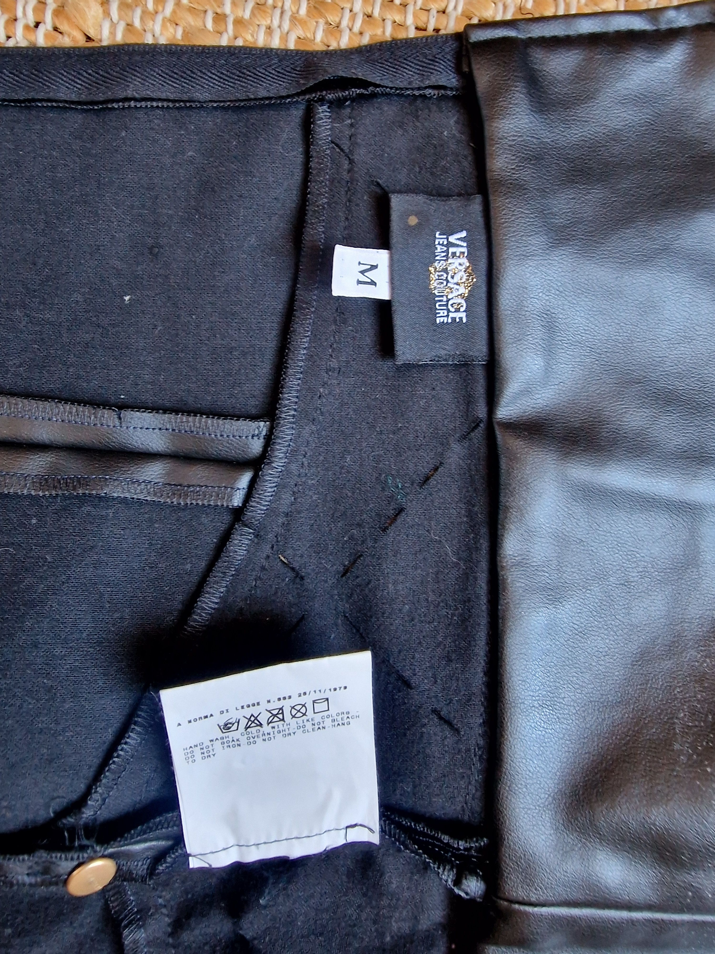 Versace Gianni Versace Fake Leather Bondage Corset Tee Top Bustier Size M / US 6-8 / IT 42-44 - 7 Thumbnail