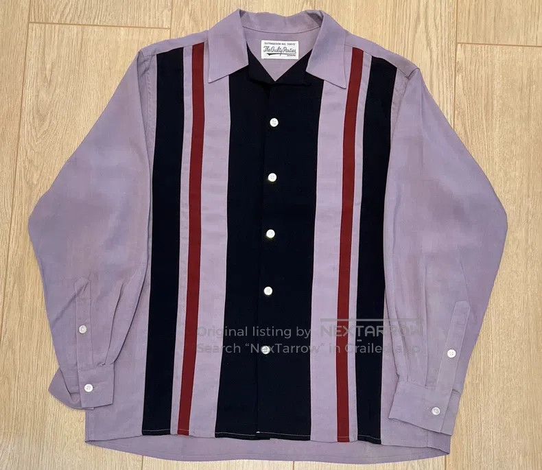 Other Wacko Maria CHECK OPEN COLLAR SHIRT Size US S / EU 44-46 / 1 - 1 Thumbnail