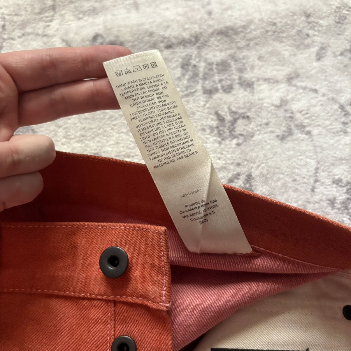 Rick Owens DRKSDHW Made in Japan Geth Cut Jeans Size 32