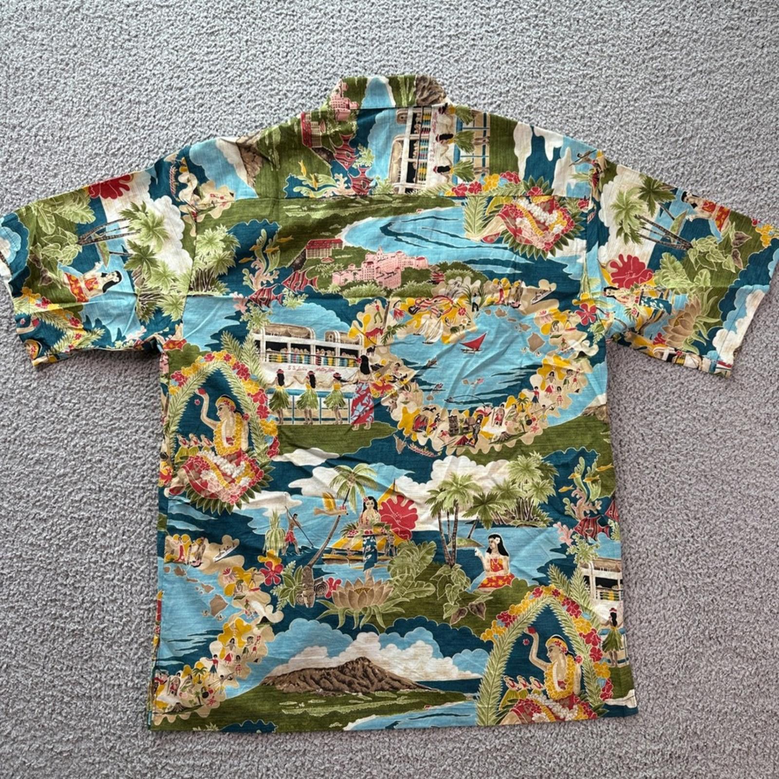 Tori Richard Tori Richard Honolulu Hawaiian Aloha Shirt S Made in Hawaii Size US S / EU 44-46 / 1 - 3 Thumbnail