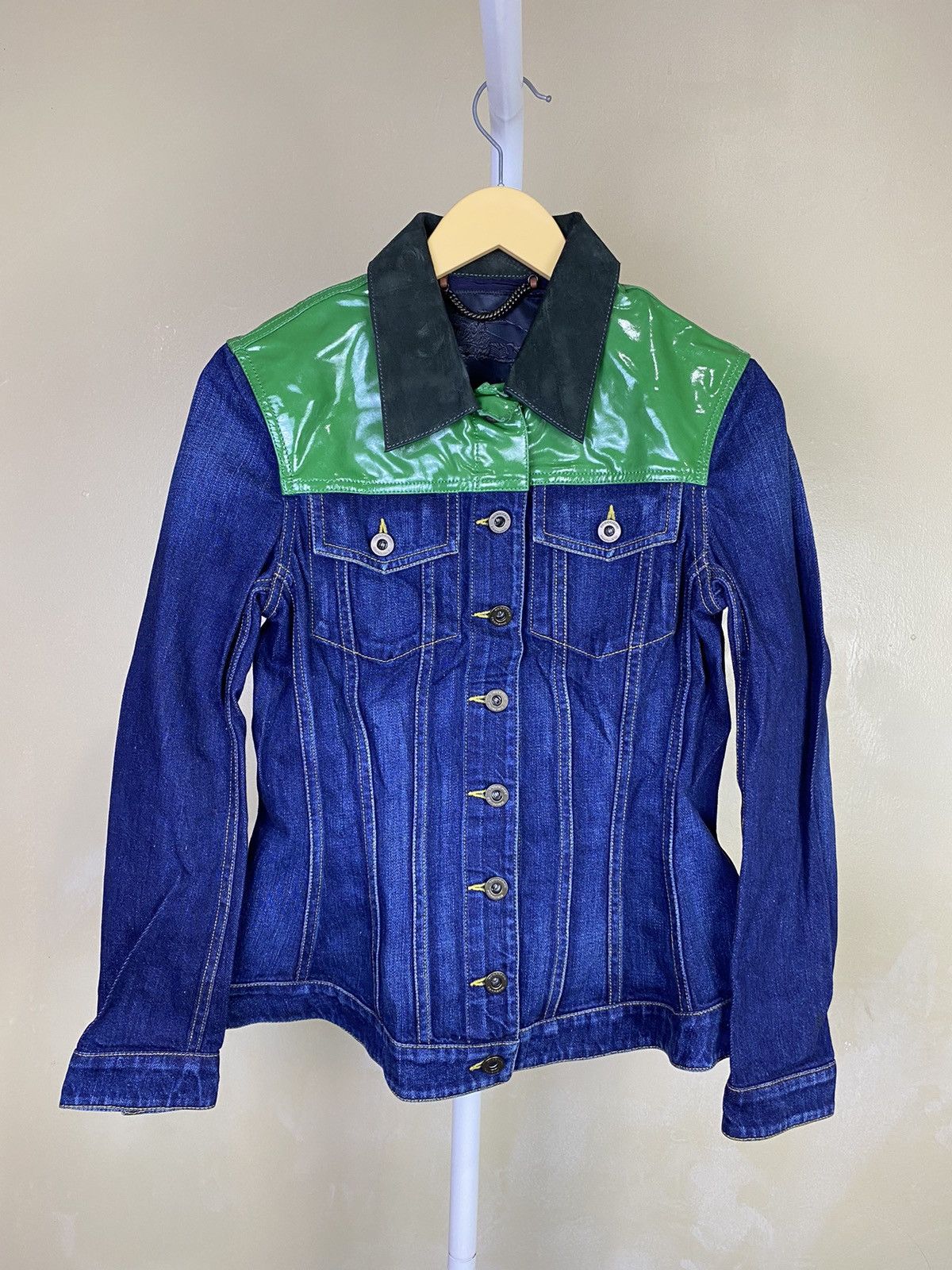 Burberry × Burberry Prorsum Burberry Prorsum - Denim jacket Size XS / US 0-2 / IT 36-38 - 2 Thumbnail