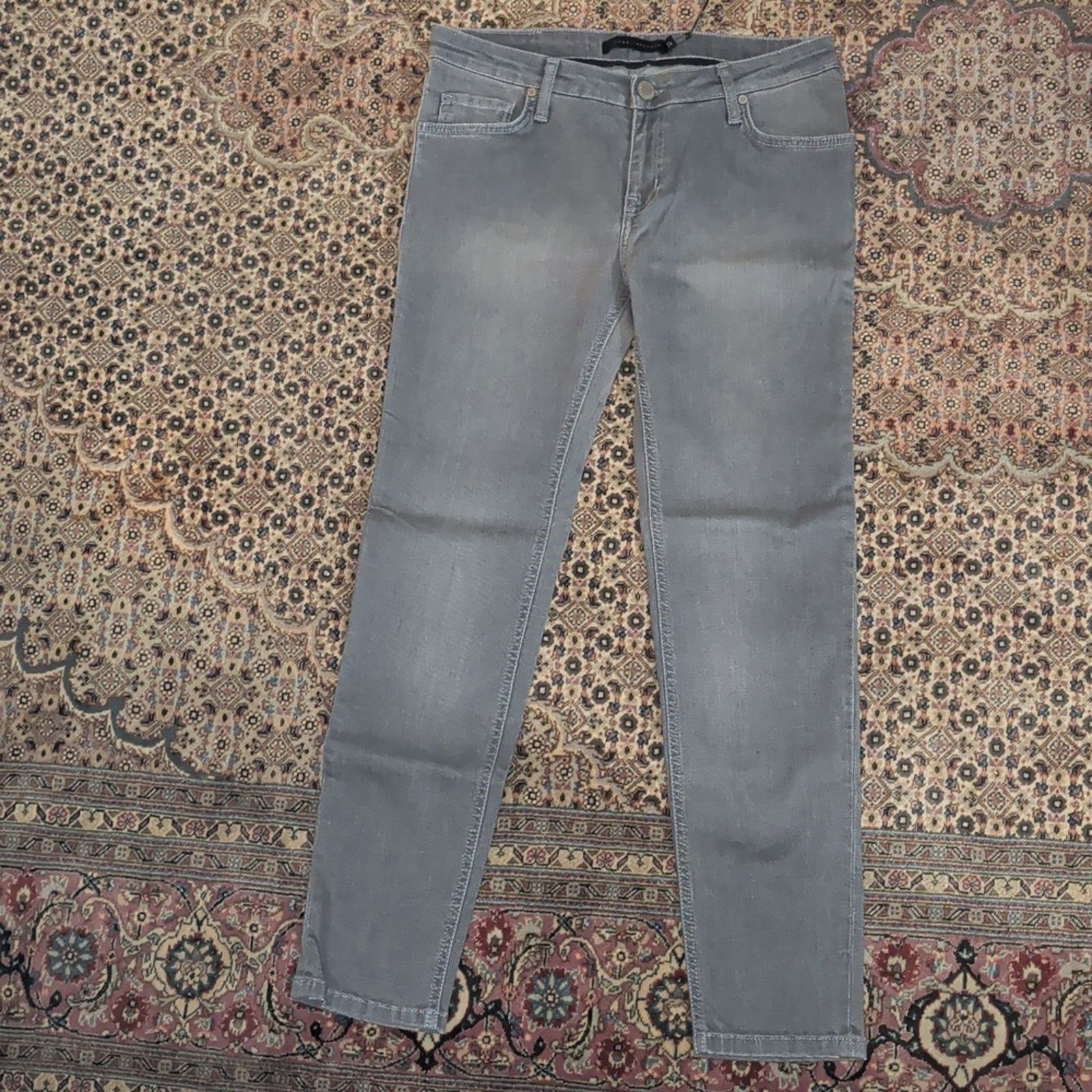 Victoria Beckham Victoria Beckham Classic Gray Jeans Womens Size 27 Size 27" / US 4 / IT 40 - 6 Thumbnail
