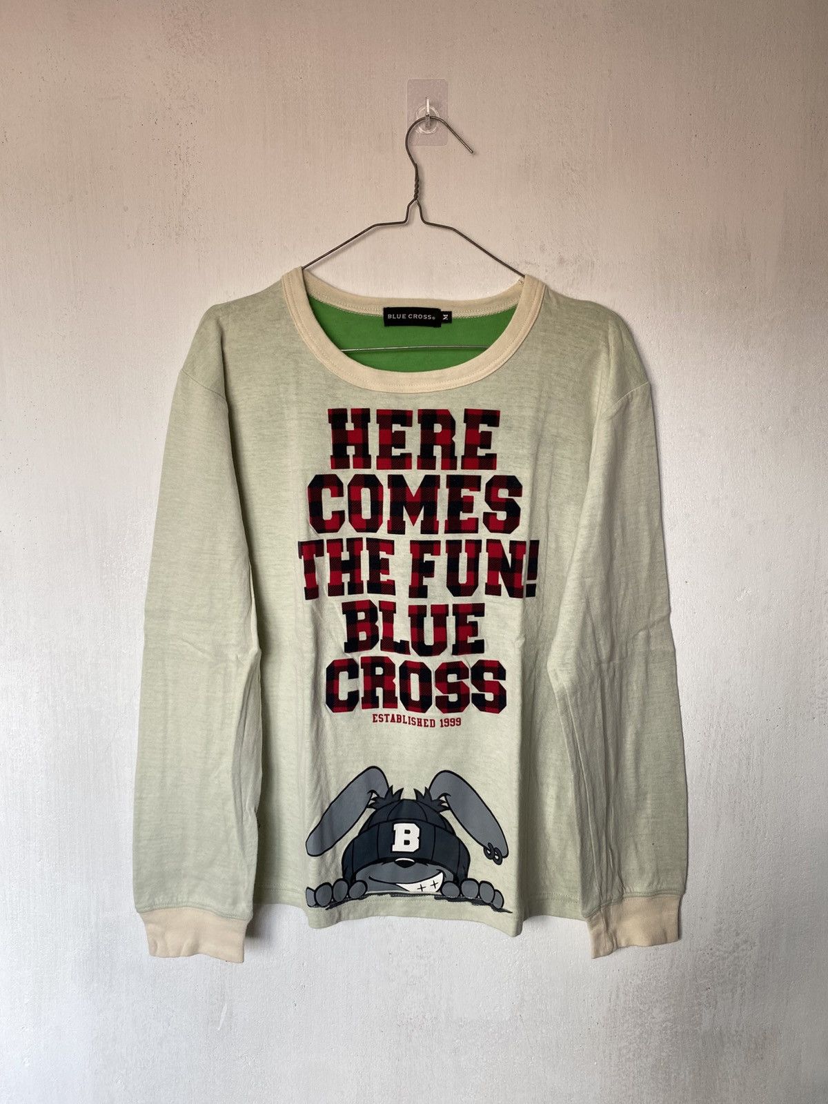 Hysteric Glamour × If Six Was Nine × Japanese Brand Bluecross Poem Longsleeve Size US M / EU 48-50 / 2 - 1 Thumbnail