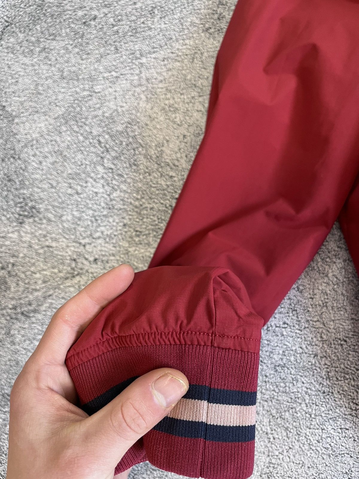 Fred Perry Fred Perry Men’s Jacket Vintage Red Polyamide Full Zip SizeM Size US M / EU 48-50 / 2 - 15 Thumbnail