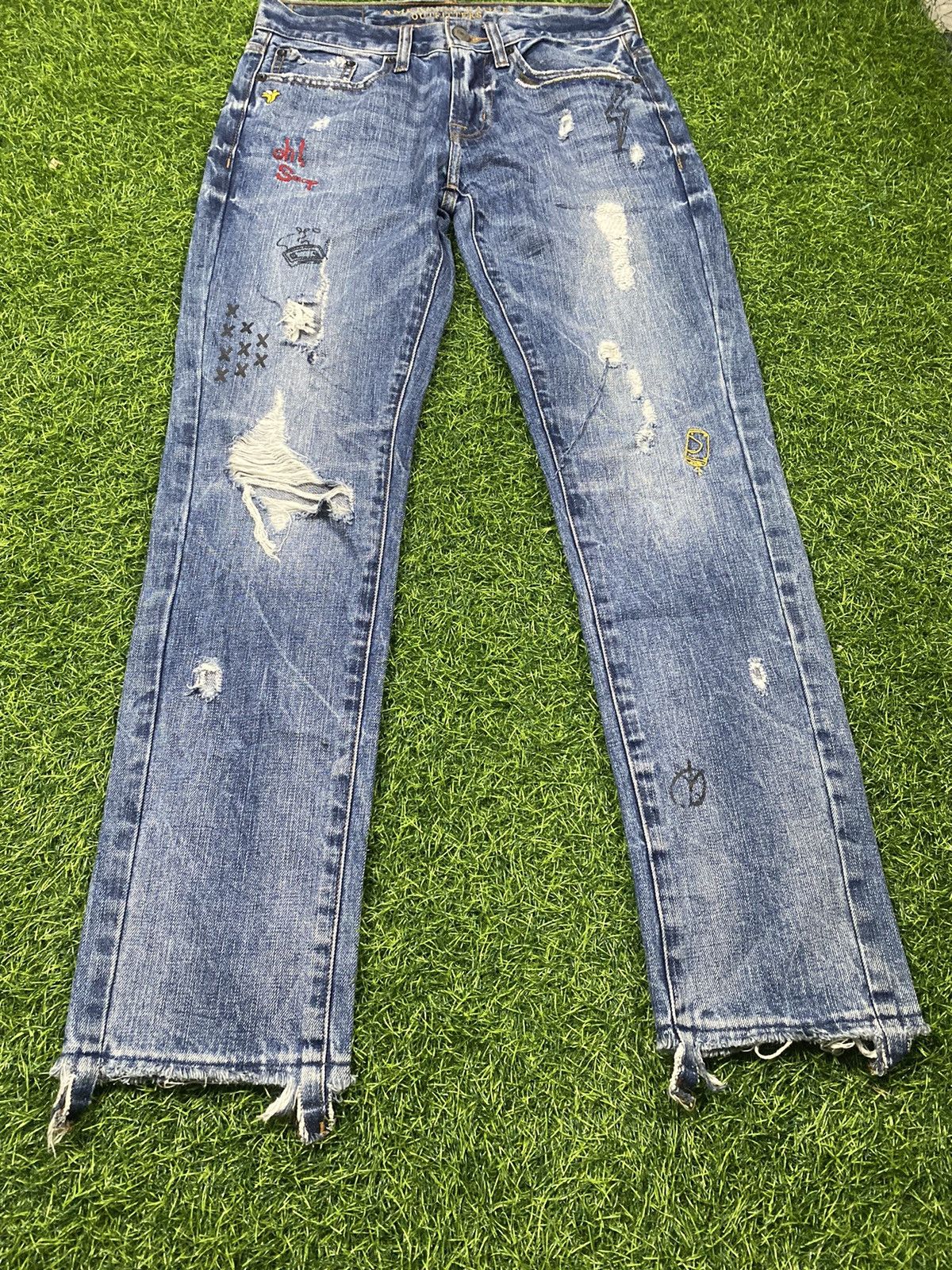 American Eagle Outfitters American Eagle Outfitters distressed skinny Jeans Size US 30 / EU 46 - 2 Thumbnail