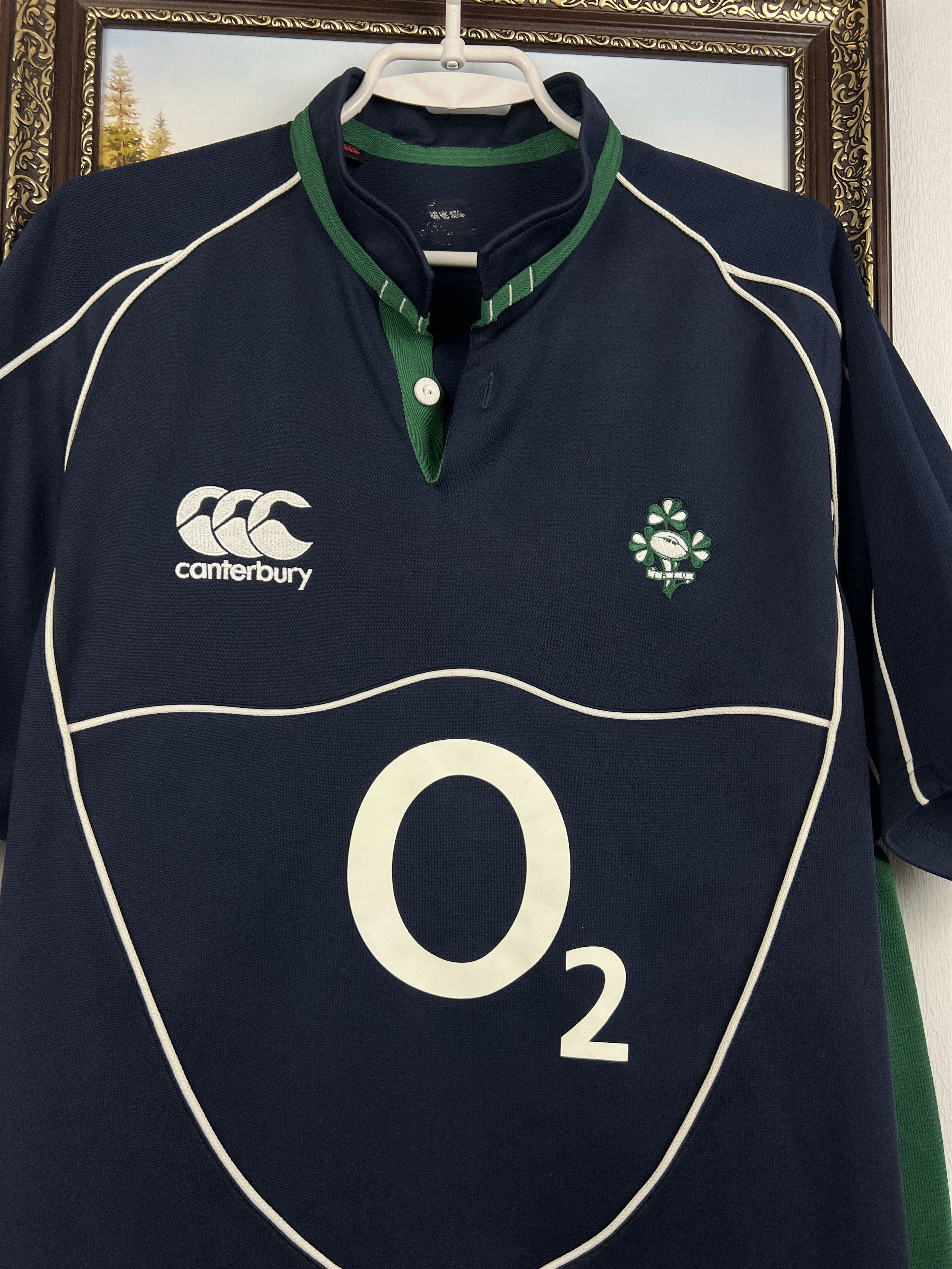 Vintage Canterbury Ireland Rugby Union Jersey Train Shirt Hype Size US XXL / EU 58 / 5 - 3 Thumbnail