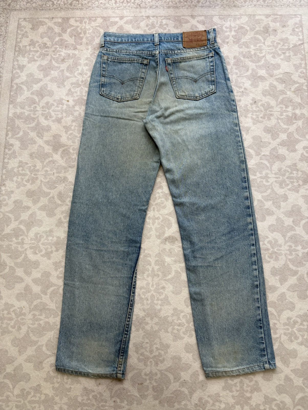 Levi's Vintage Clothing 90’s Levi's 510 Stone Washed/Light Indigo Denim Jeans Size US 32 / EU 48 - 12 Thumbnail