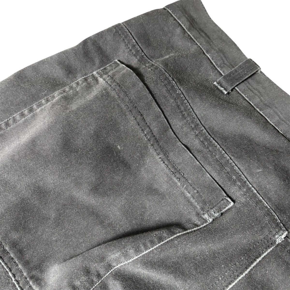 Stanley & Sons × Stanley Blacker × Vintage Vintage 90s Stanley Black Cargo Pants Size US 34 / EU 50 - 9 Thumbnail