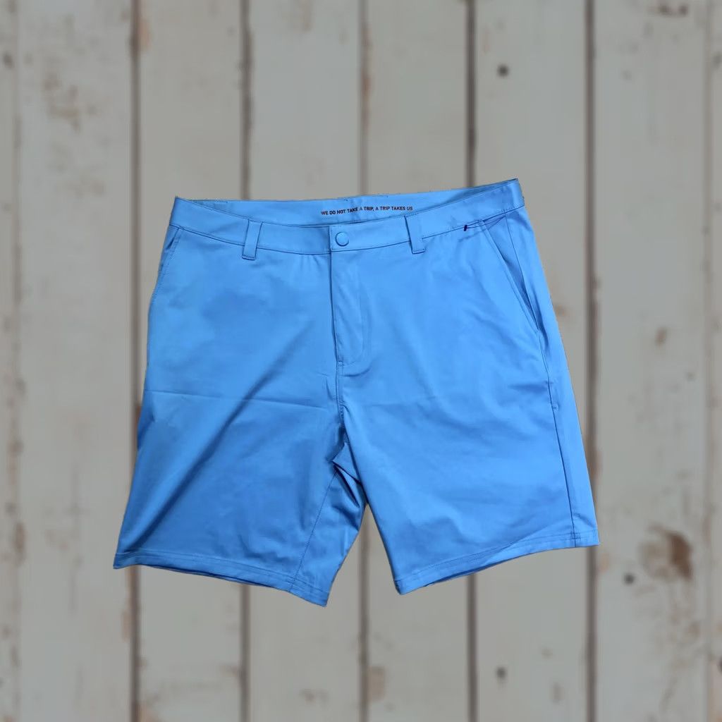 Rhone Rhone Mens 38 Blue Performance Stretch Chino Shorts 9 Inseam Casual Summer Golf Size US 38 / EU 54 - 1 Thumbnail