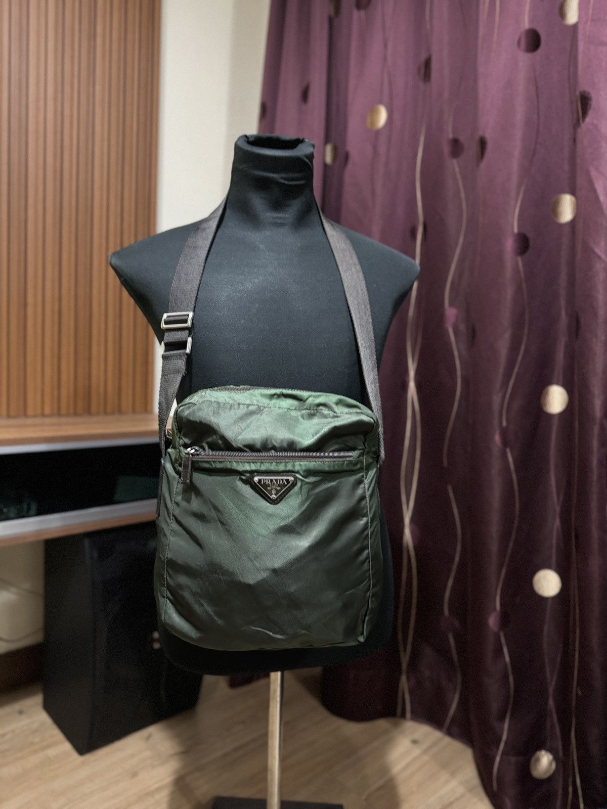 Prada VINTAGE PRADA NYLON SLING BAG Size ONE SIZE - 2 Thumbnail