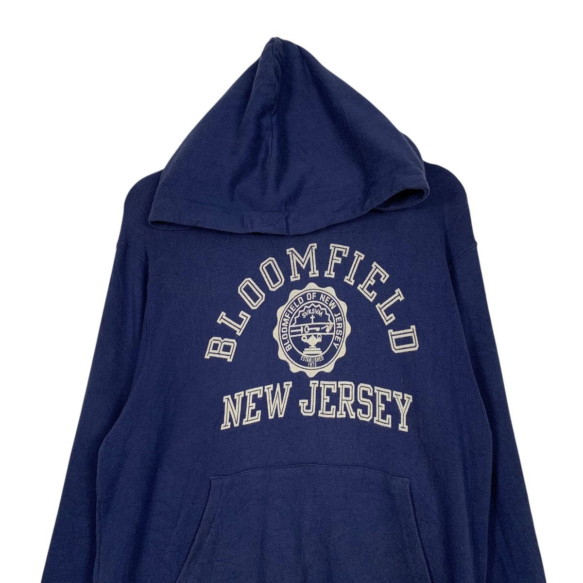 Champion Vintage Champion Bloomfield Of New Jersey Hoodie Size US M / EU 48-50 / 2 - 2 Thumbnail