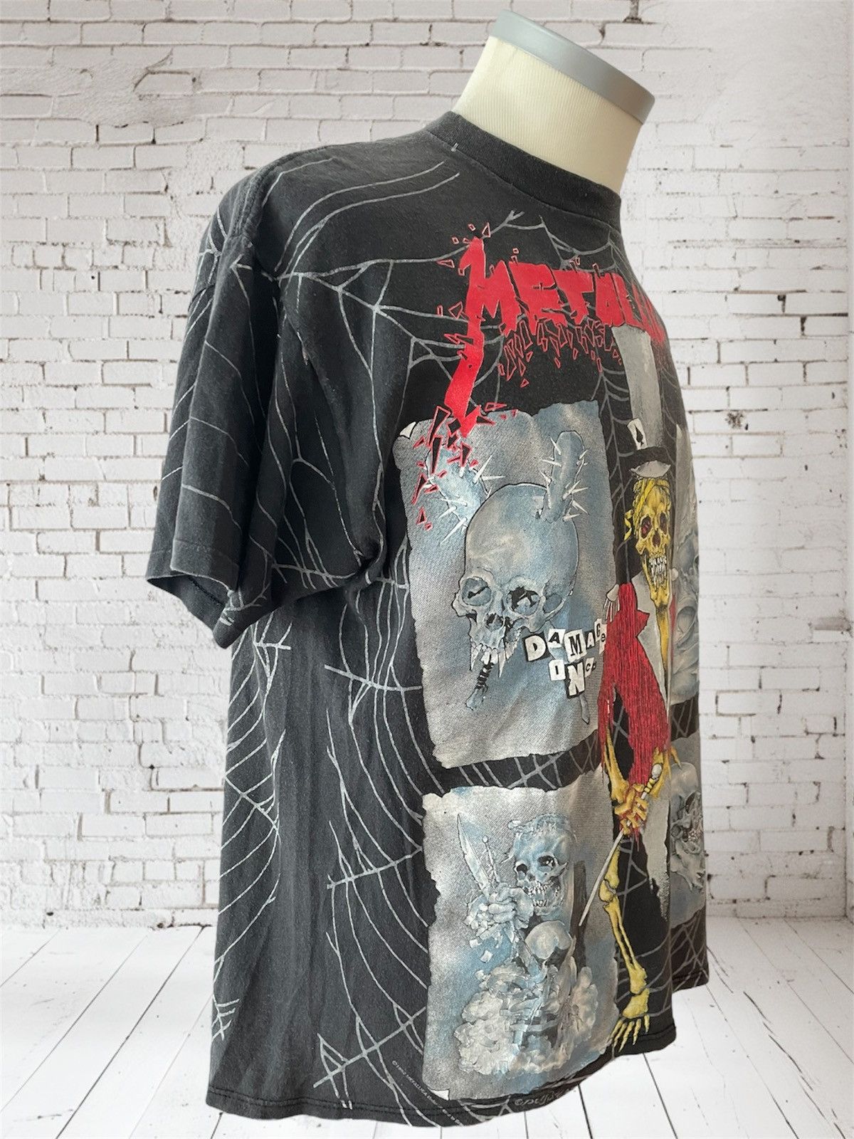 Brockum Vintage Metallica Ringmaster 1992 T-Shirt, Brockum Tag 2 Size US XL / EU 56 / 4 - 4 Thumbnail