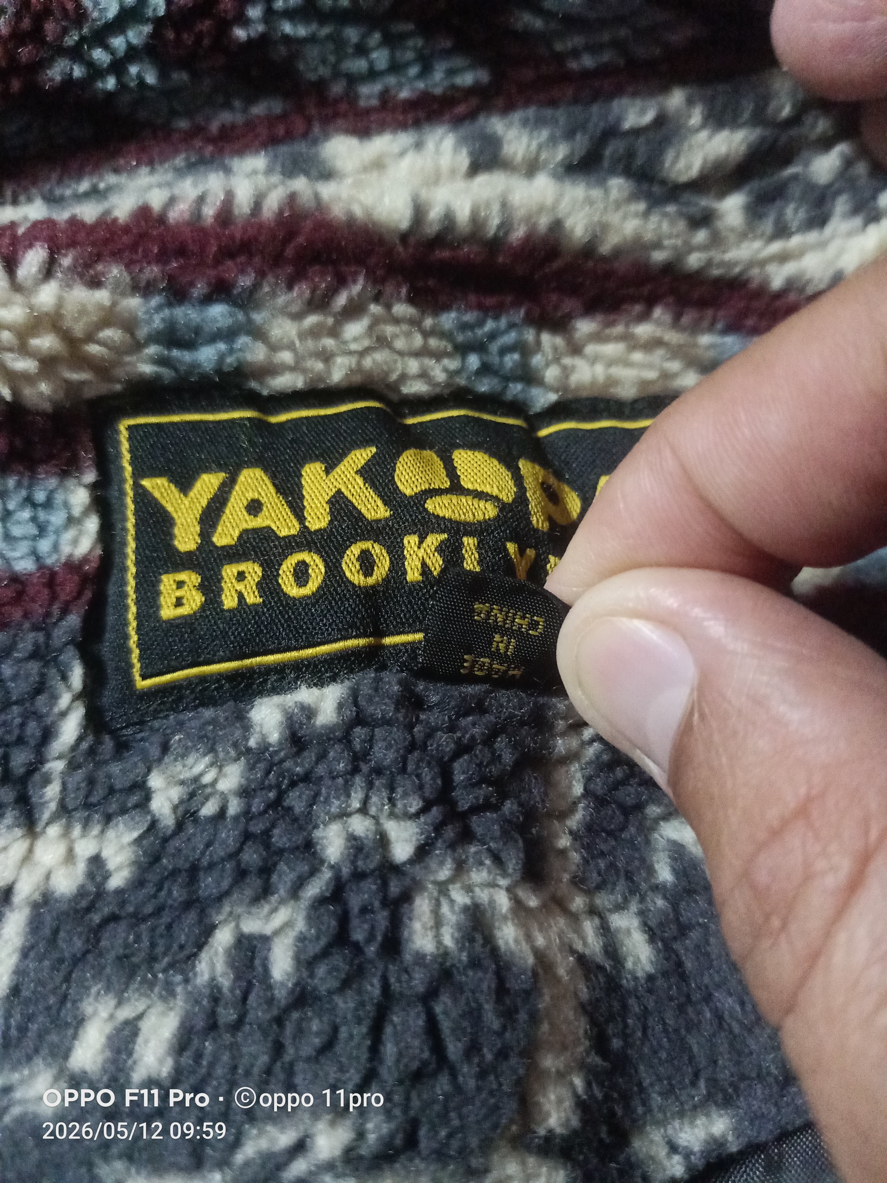 Other 💥Vintage Yakpak Brookly ZIPPER Fleece Men 💥 Size US M / EU 48-50 / 2 - 9 Thumbnail