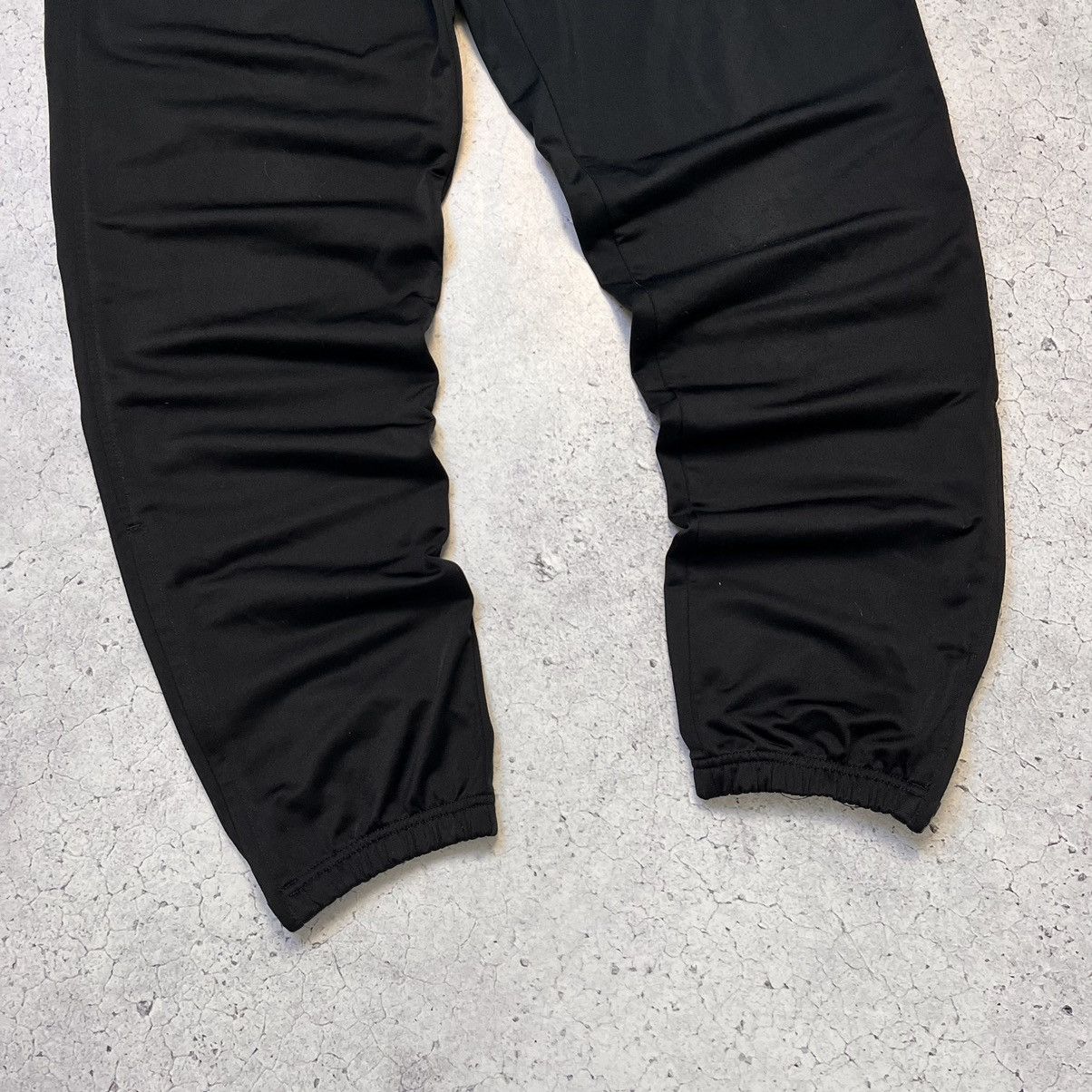 Nike × Vintage Vintage Nike Pants Black Joggers Streetwear Swoosh Drill Y2K Size US 34 / EU 50 - 4 Thumbnail