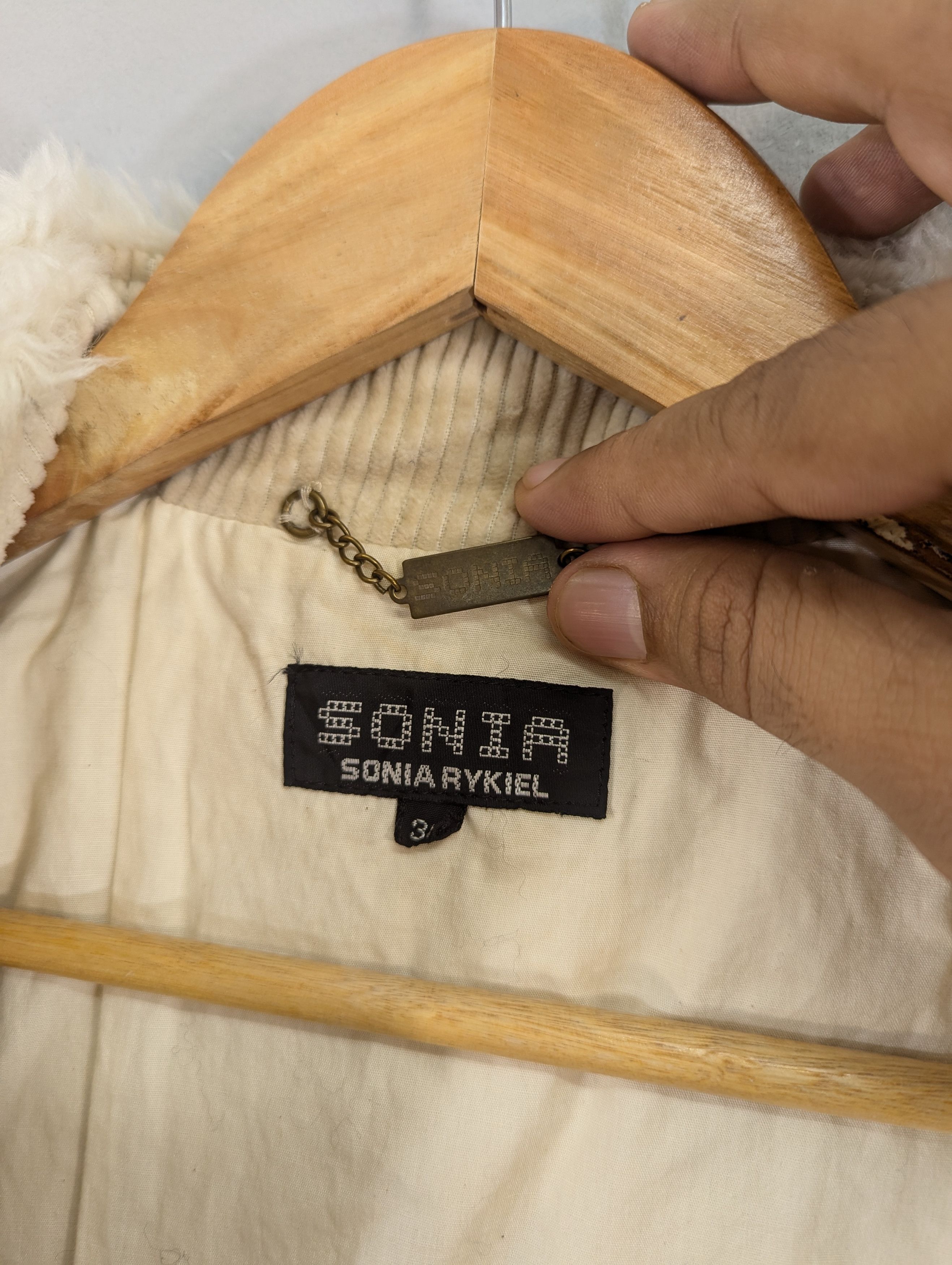 Sonia Rykiel Sonia By Sonia Rykiel Fleece Brushed Zipper Jacket Size 32 Size XXS / US 00 / IT 34 - 11 Thumbnail