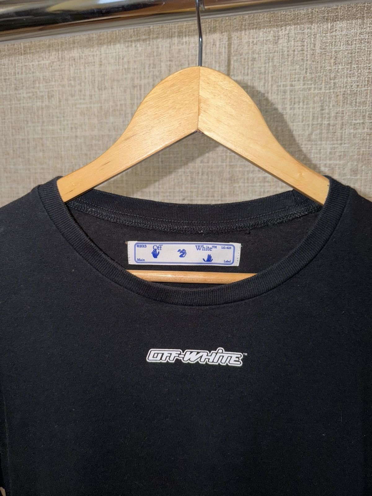 Off-White OFF-WHITE MARKER ARROWS BLACK LONG-SLEEVE Size US M / EU 48-50 / 2 - 3 Thumbnail