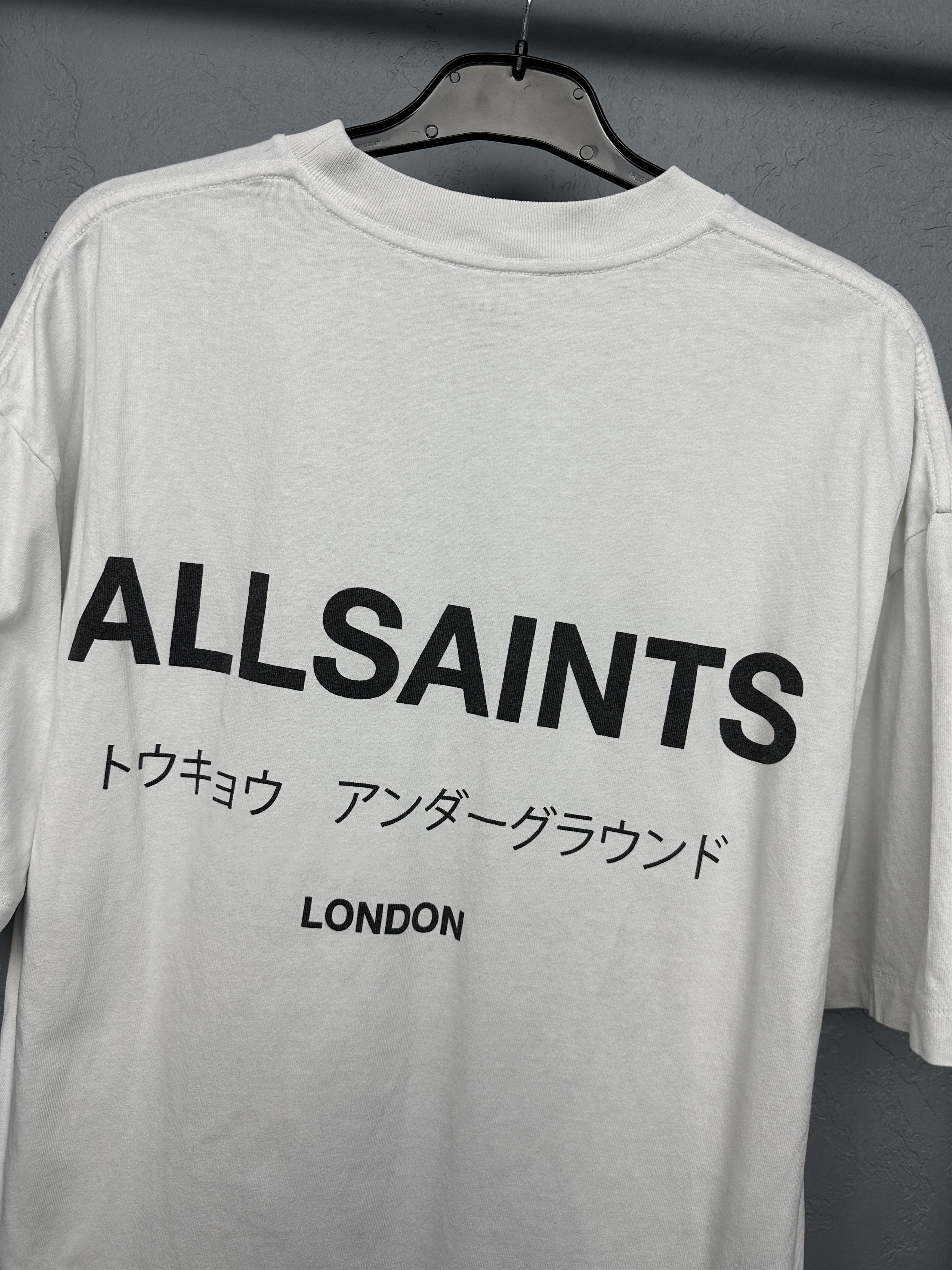Allsaints Allsaints Mens Underground Oversized T-Shirt Size US S / EU 44-46 / 1 - 2 Thumbnail