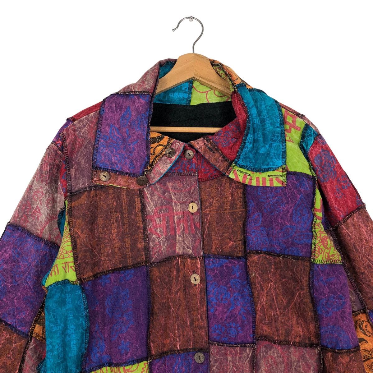 Hysteric Glamour 🔥90’s Vintage Long Jacket Navajo Aztec Design Tartan Design Size US M / EU 48-50 / 2 - 2 Thumbnail