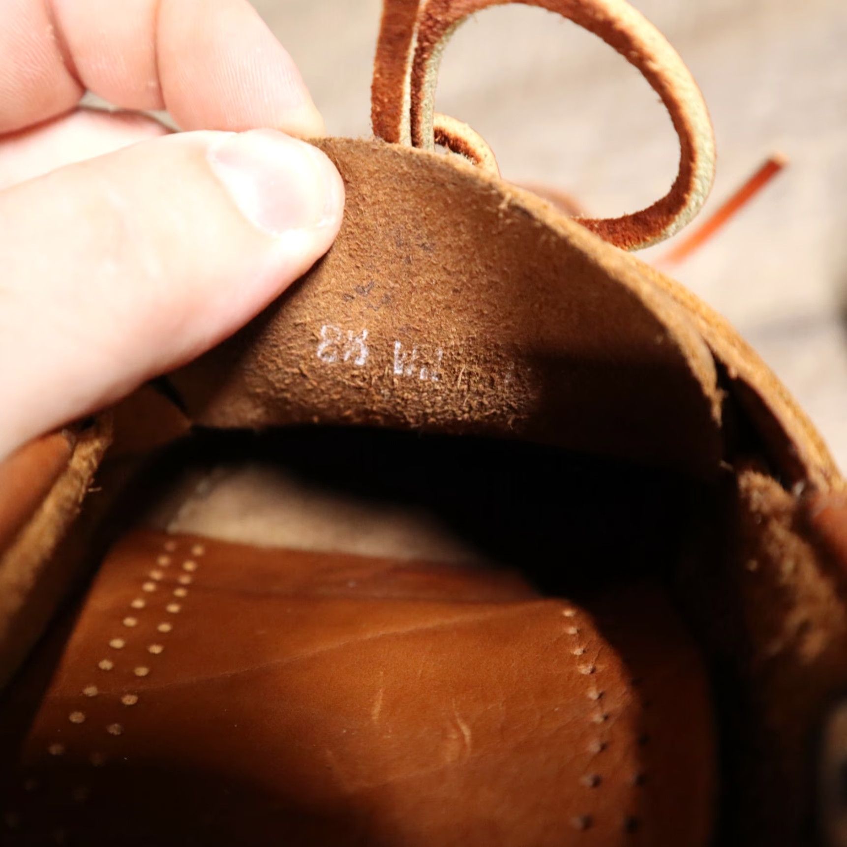 Vintage Dexter Boat Shoes Mens Brown Leather Moc Toe Lace Up 8M Casual Shoes Mens Brown Leather Boat Shoe 8M Size US M / EU 48-50 / 2 - 7 Thumbnail