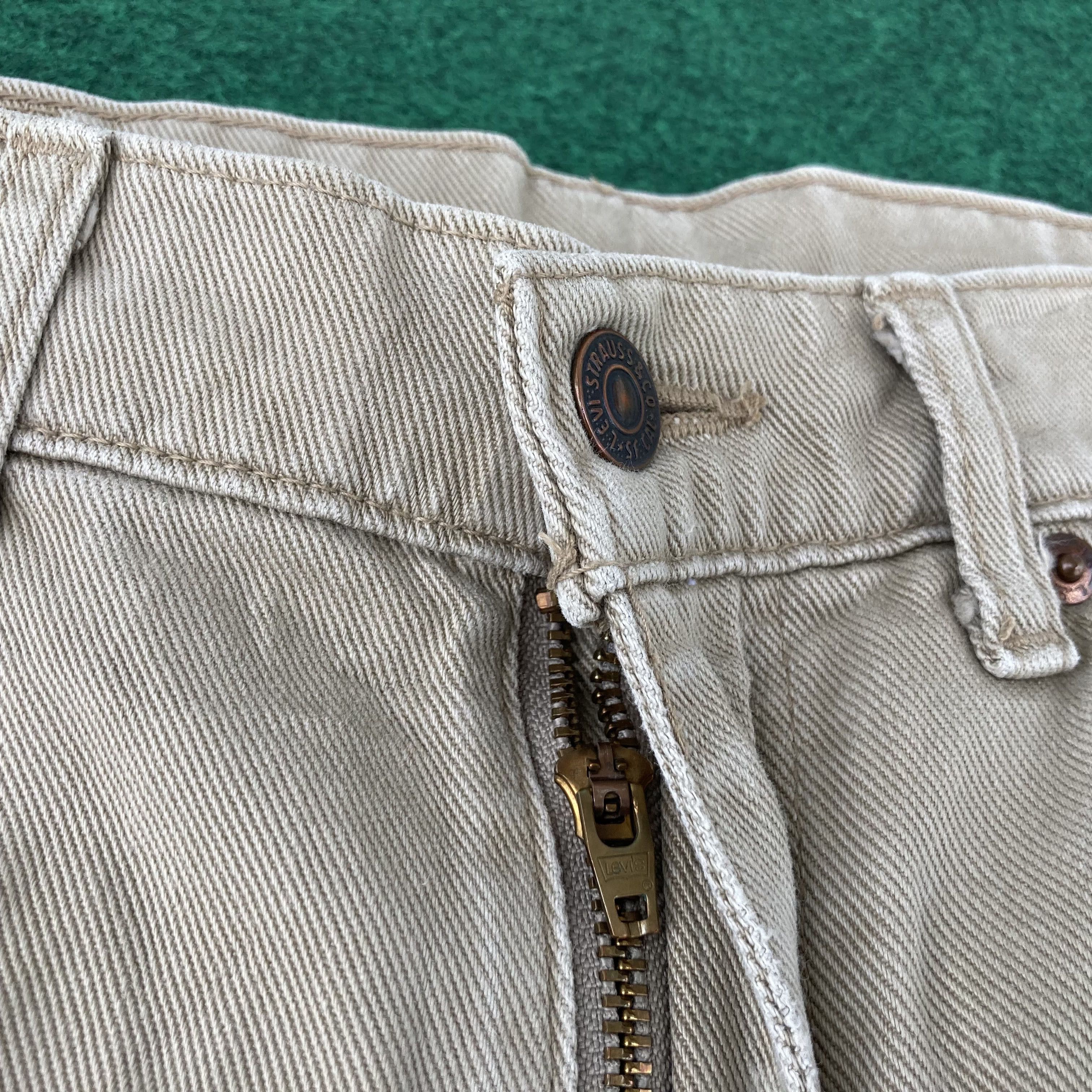 Levi's × Vintage Vtg Levis 517 Denim Bootcut Flared Jeans Size US 32 / EU 48 - 4 Thumbnail