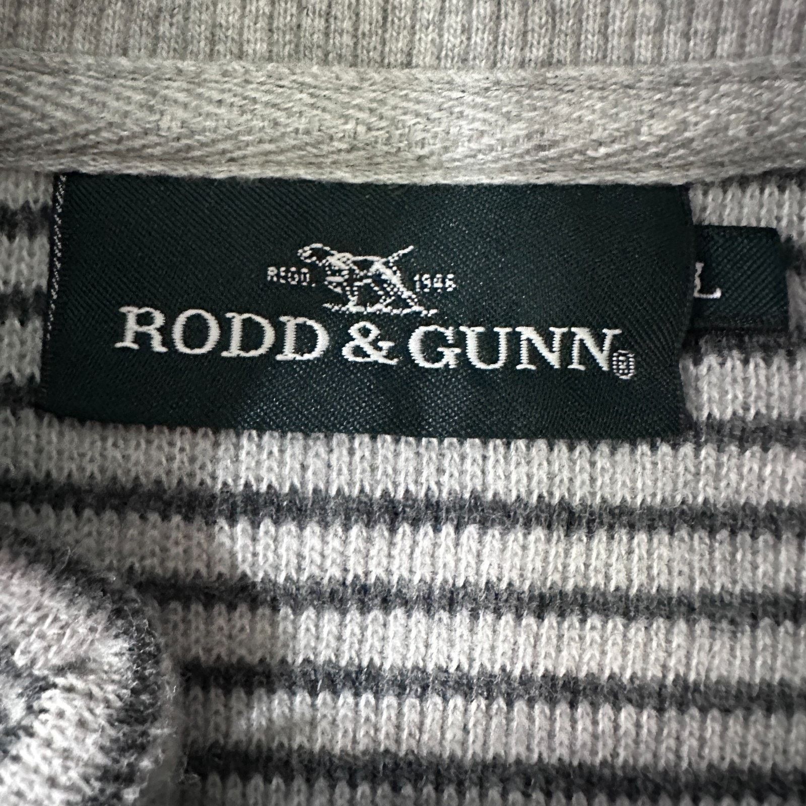 Rodd & Gunn Rodd & Gunn Riverlands 1/4 Quarter Zip Sweater Mens L White Size US L / EU 52-54 / 3 - 7 Thumbnail