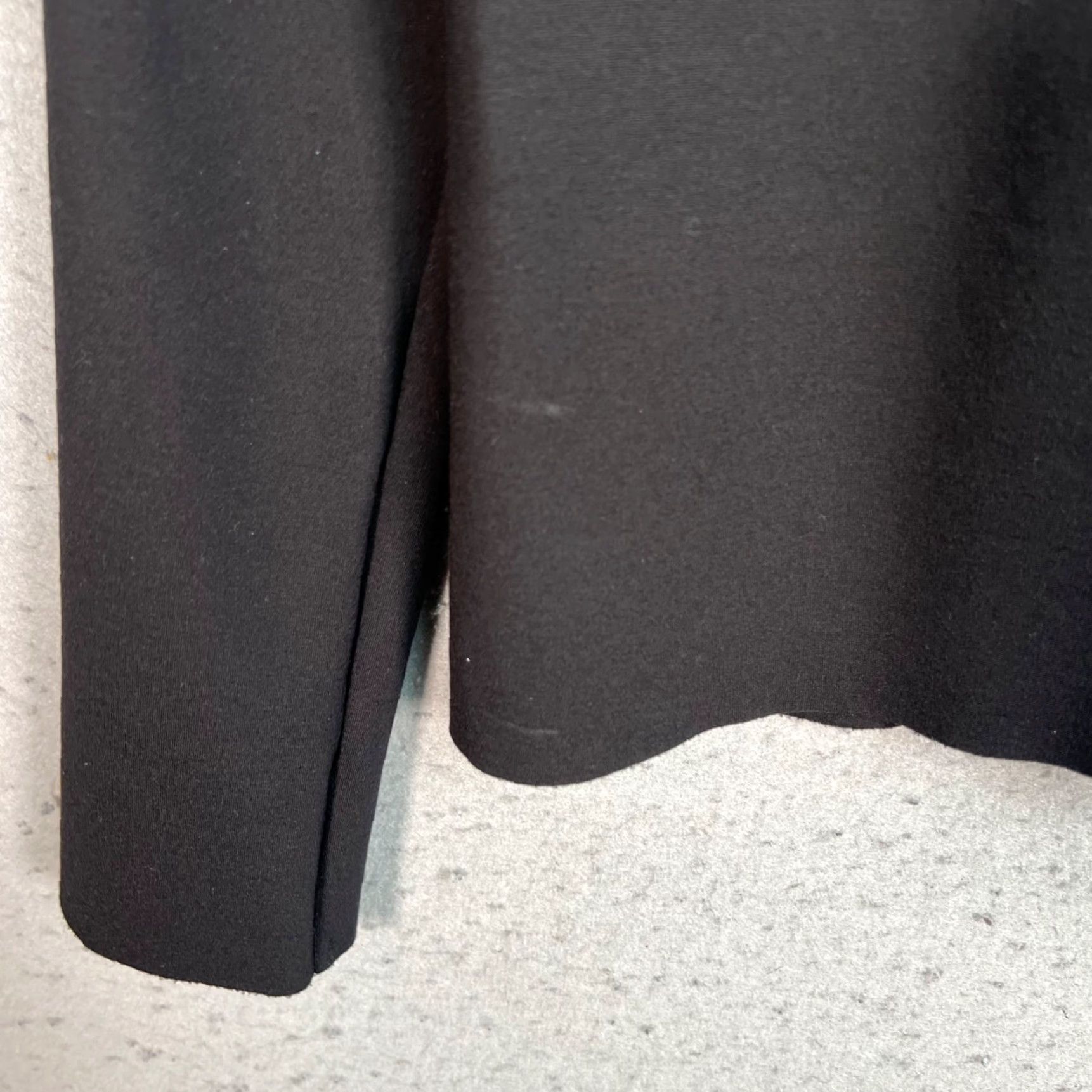 Zara Zara Top Women Black Size Small Viscose Elastane Knit Long Sleeve High Neck Size S / US 4 / IT 40 - 5 Thumbnail