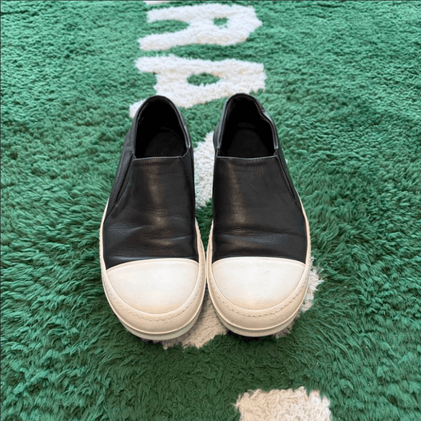 Rick Owens Rick Owens Low-Top Sneakers Size US 7.5 / EU 40-41 - 2 Thumbnail