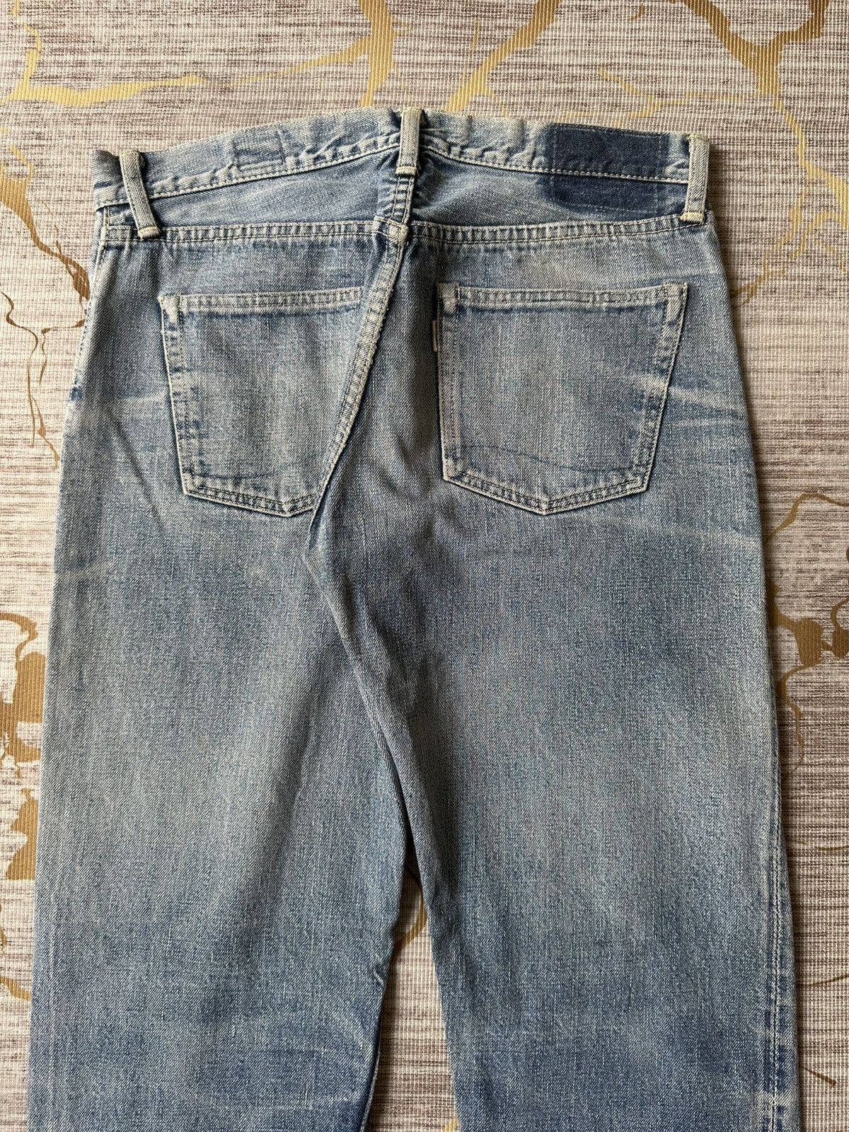 Orslow Orslow Japan Selvedge Faded Blue Denim Size US 30 / EU 46 - 10 Thumbnail