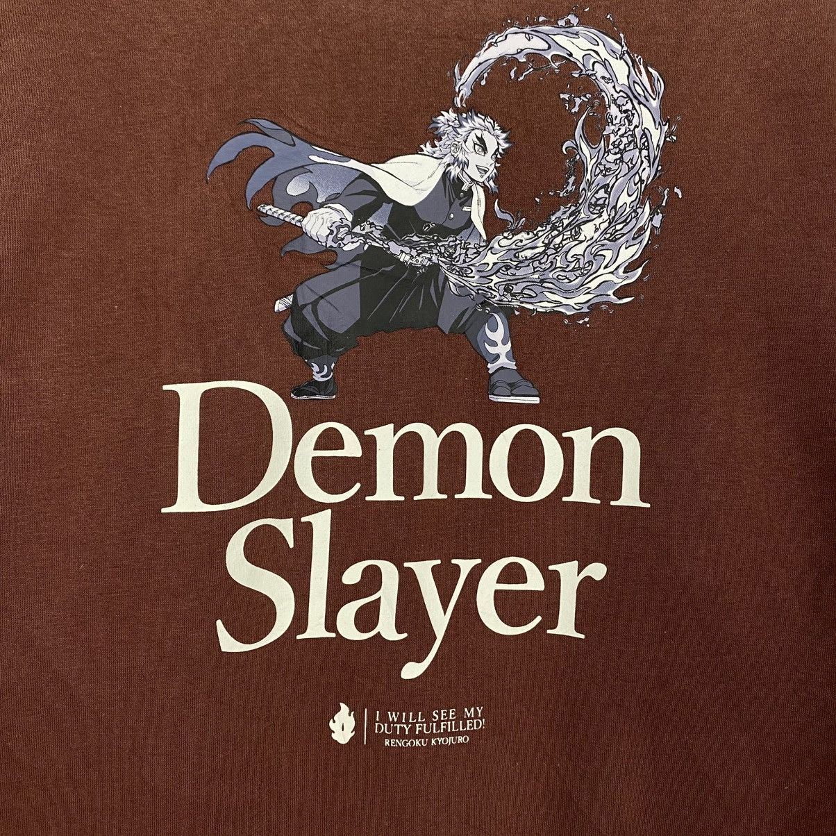 Japanese Brand Vintage Sweatshirt Demon Slayer Full Print Size US S / EU 44-46 / 1 - 13 Thumbnail