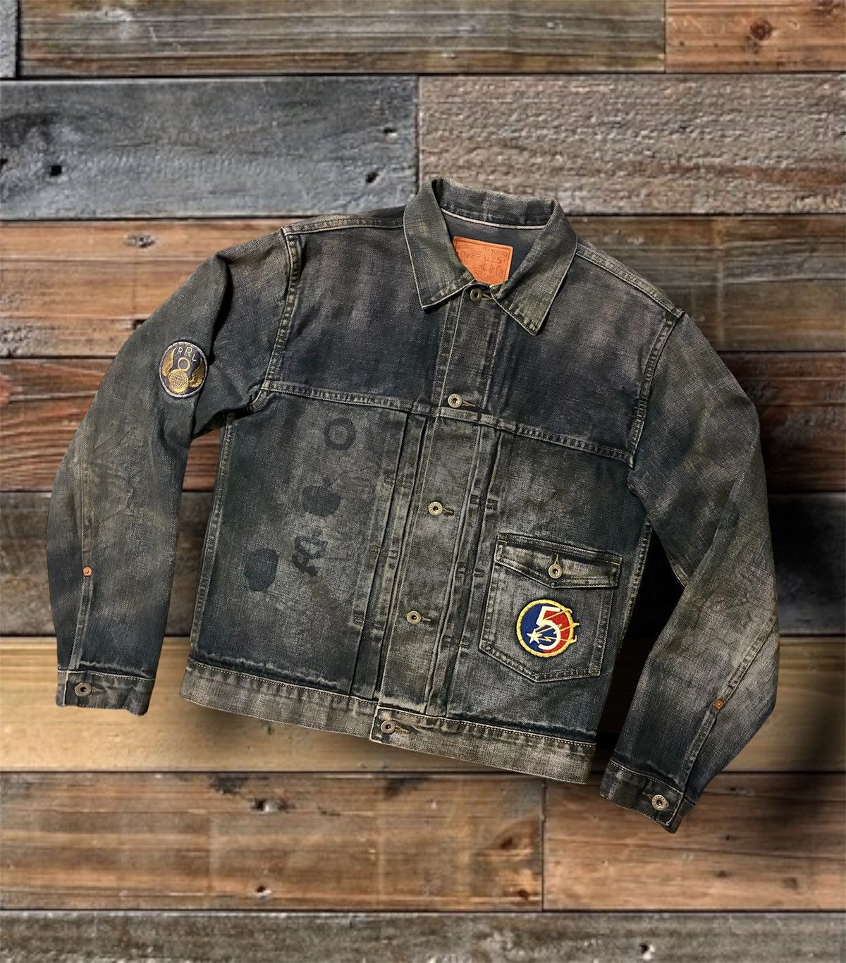 RRL Ralph Lauren Vintage RRL Ralph Lauren Hickory Stripe Buckle