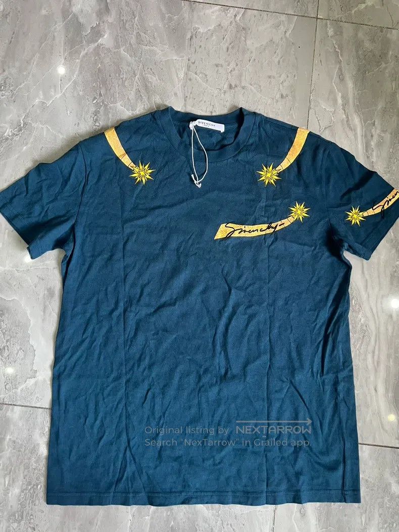 Givenchy Givenchy Navy blue short-sleeve T-shirt Size US XS / EU 42 / 0 - 1 Thumbnail