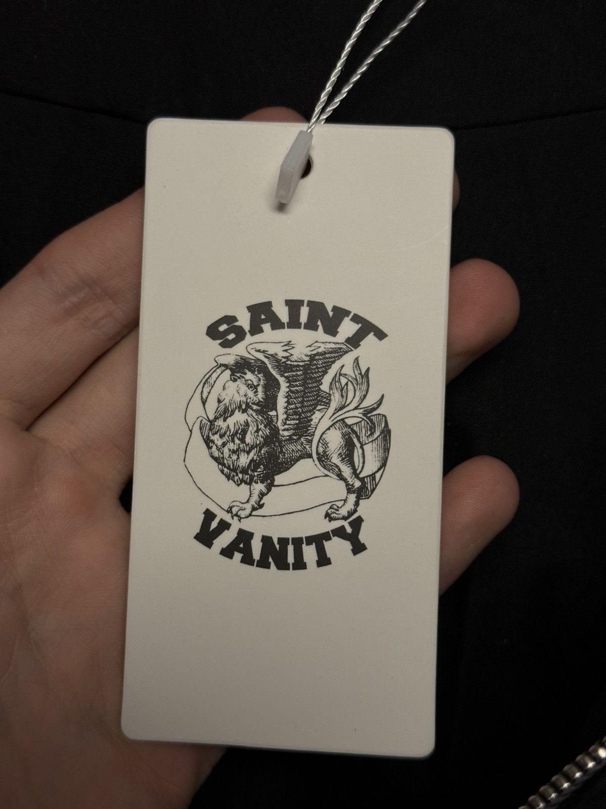 Saint Vanity Saint Vanity Puffer Jacket Black White RARE Size XL Size US XL / EU 56 / 4 - 9 Thumbnail