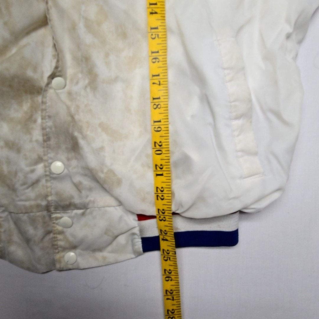 Vintage Vintage USA Olympic Training Jacket Artex White Mens Large Size US L / EU 52-54 / 3 - 12 Thumbnail