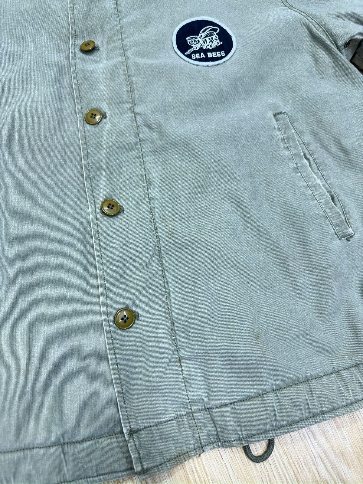 Vintage Vintage Union Made Us Navy Sea Bees Jacket MJ108 Size US M / EU 48-50 / 2 - 6 Thumbnail