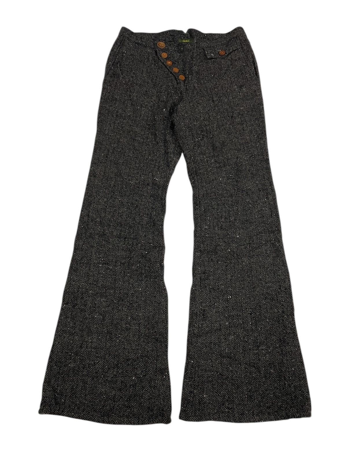 14th Addiction Obelisk Japan Flare Wool Pants Size US 29 - 1 Thumbnail