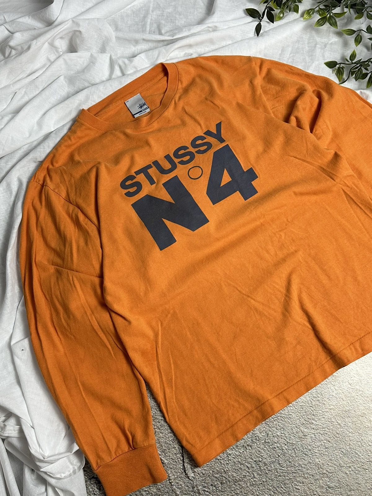 Other t-shirt Stussy N4 long sleeve orange 🍊 Size US M / EU 48-50 / 2 - 2 Thumbnail