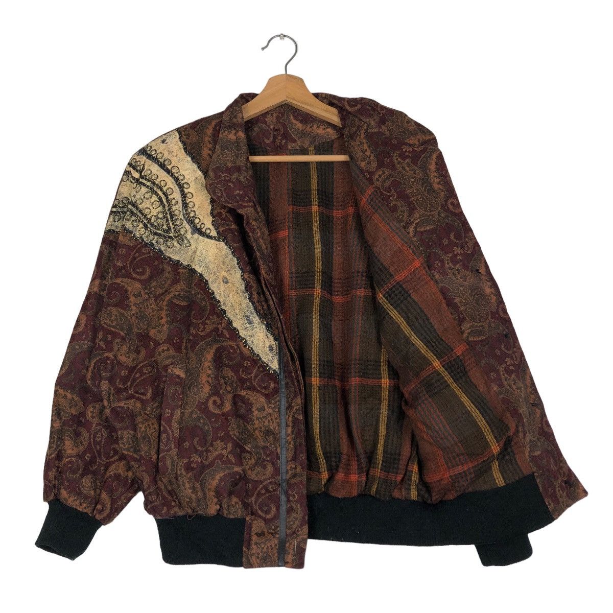 Japanese Brand 🔥Vintage Bomber Jacket Native Navajo Design Kapital Kountry Size US M / EU 48-50 / 2 - 11 Thumbnail
