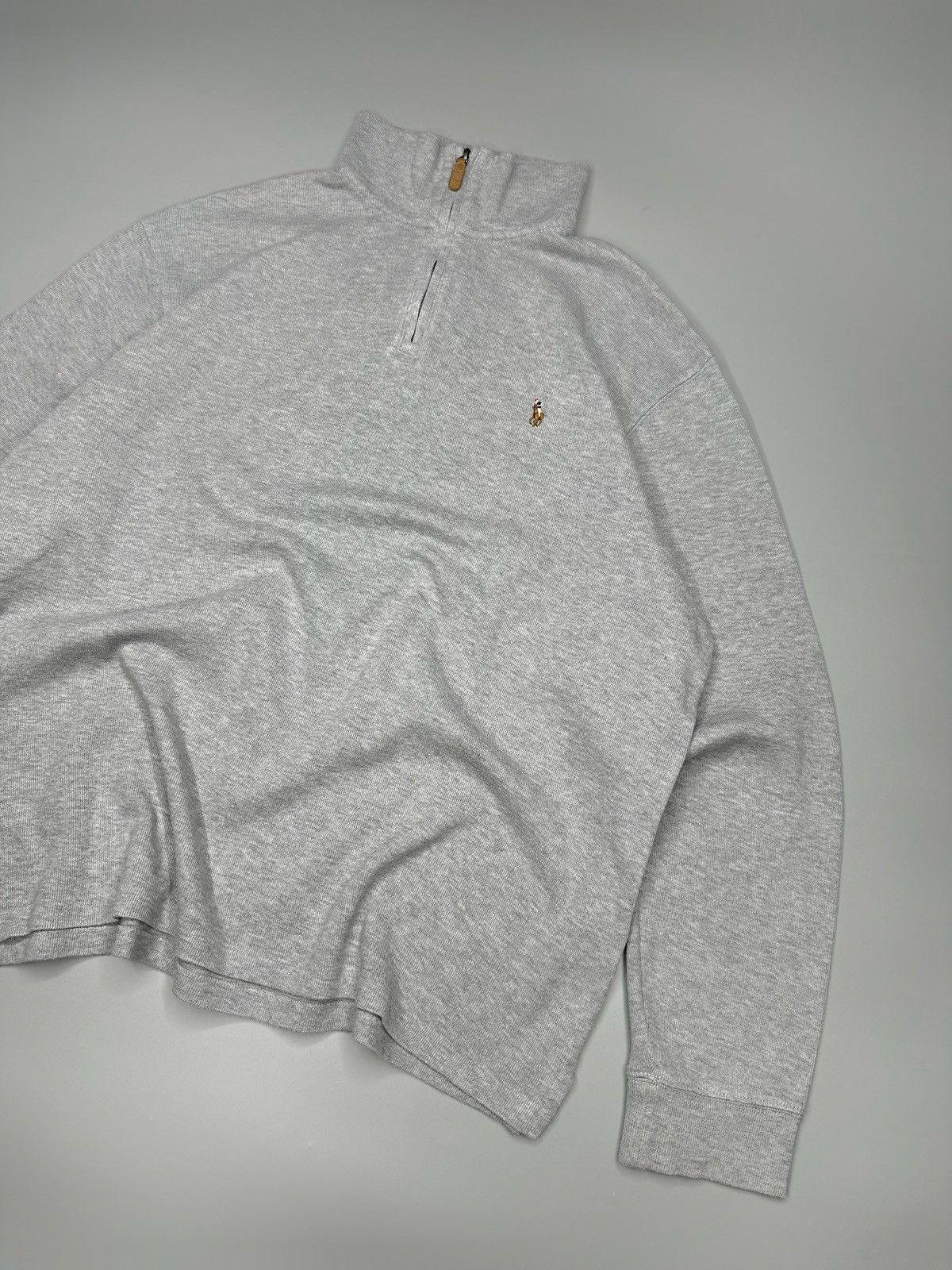 Polo Ralph Lauren Polo Ralph Lauren 1/4 Zip Sweater Jumper Old Money Size US XL / EU 56 / 4 - 5 Thumbnail