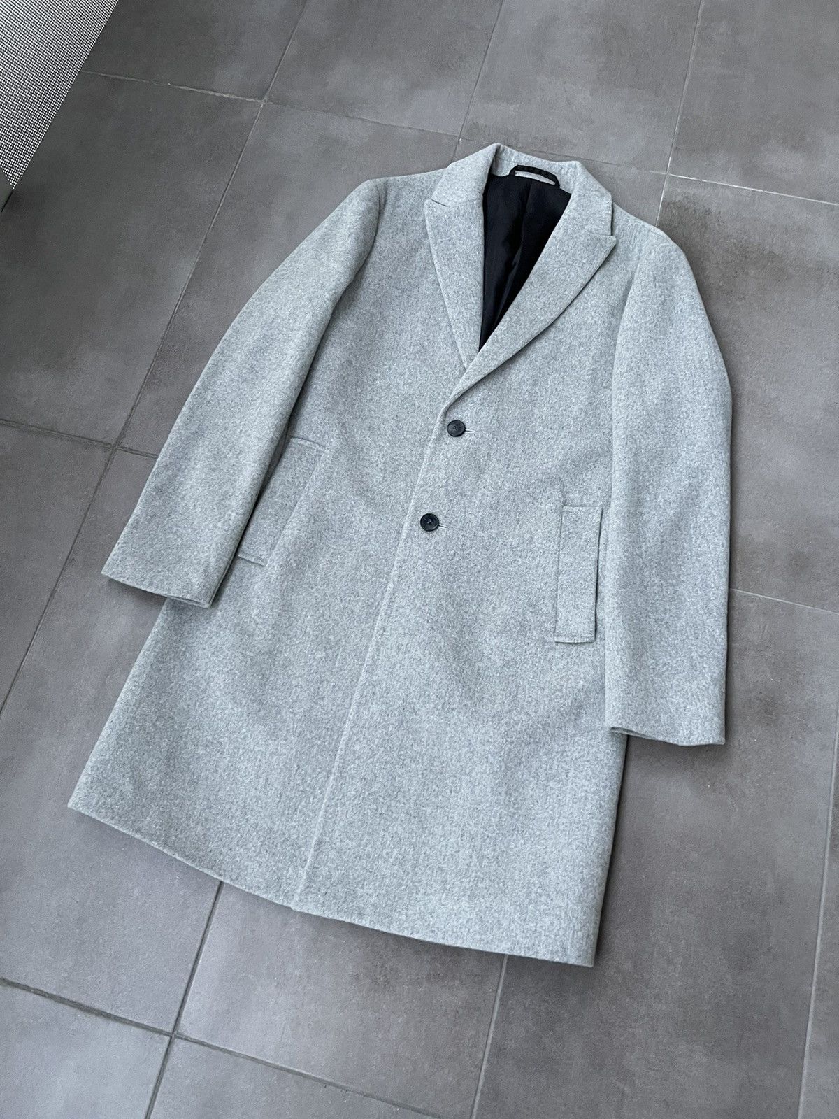 Other !DS! AW23 Isaac Dewhirst Gray Wool Coat Size US M / EU 48-50 / 2 - 10 Thumbnail