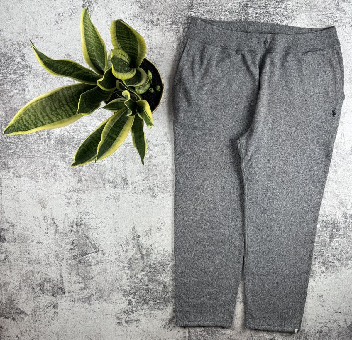 Polo Ralph Lauren Polo Ralph Lauren Gray Relaxed Sweatpants Trousers Activewear Cotton Sport Size US 38 / EU 54 - 1 Thumbnail